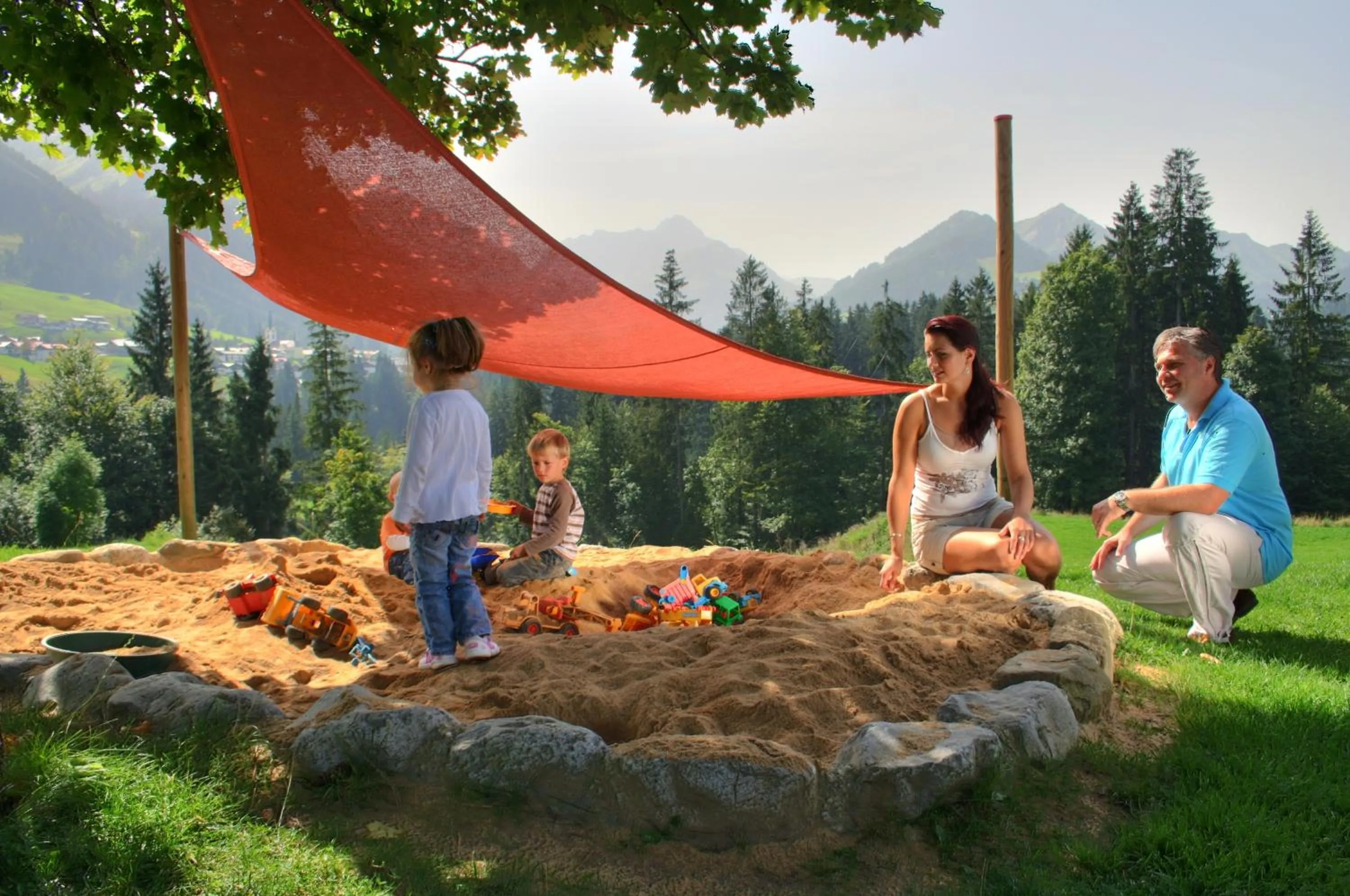 Children play ground in Hotel Bellevue