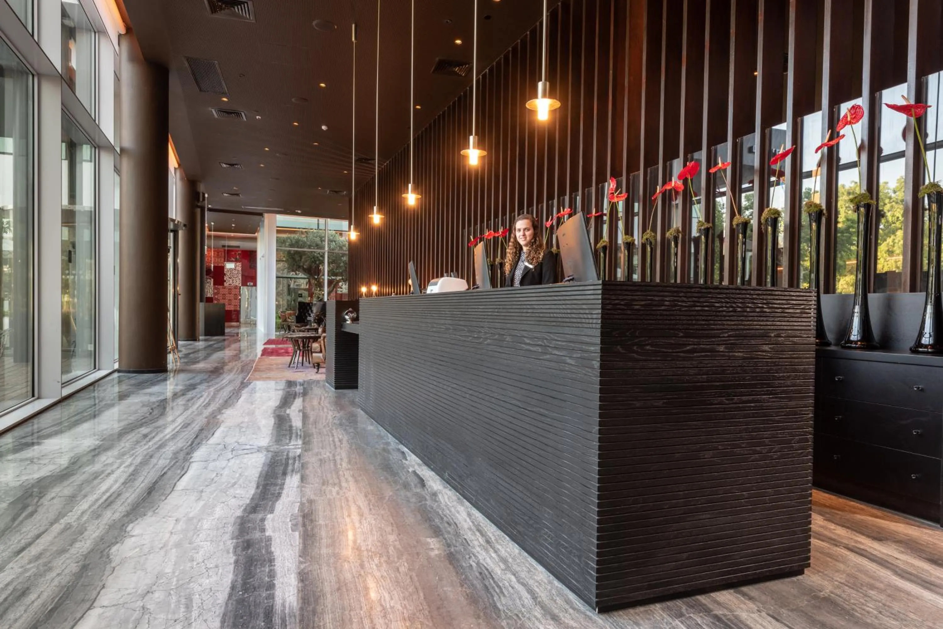 Lobby or reception in NYX Herzliya