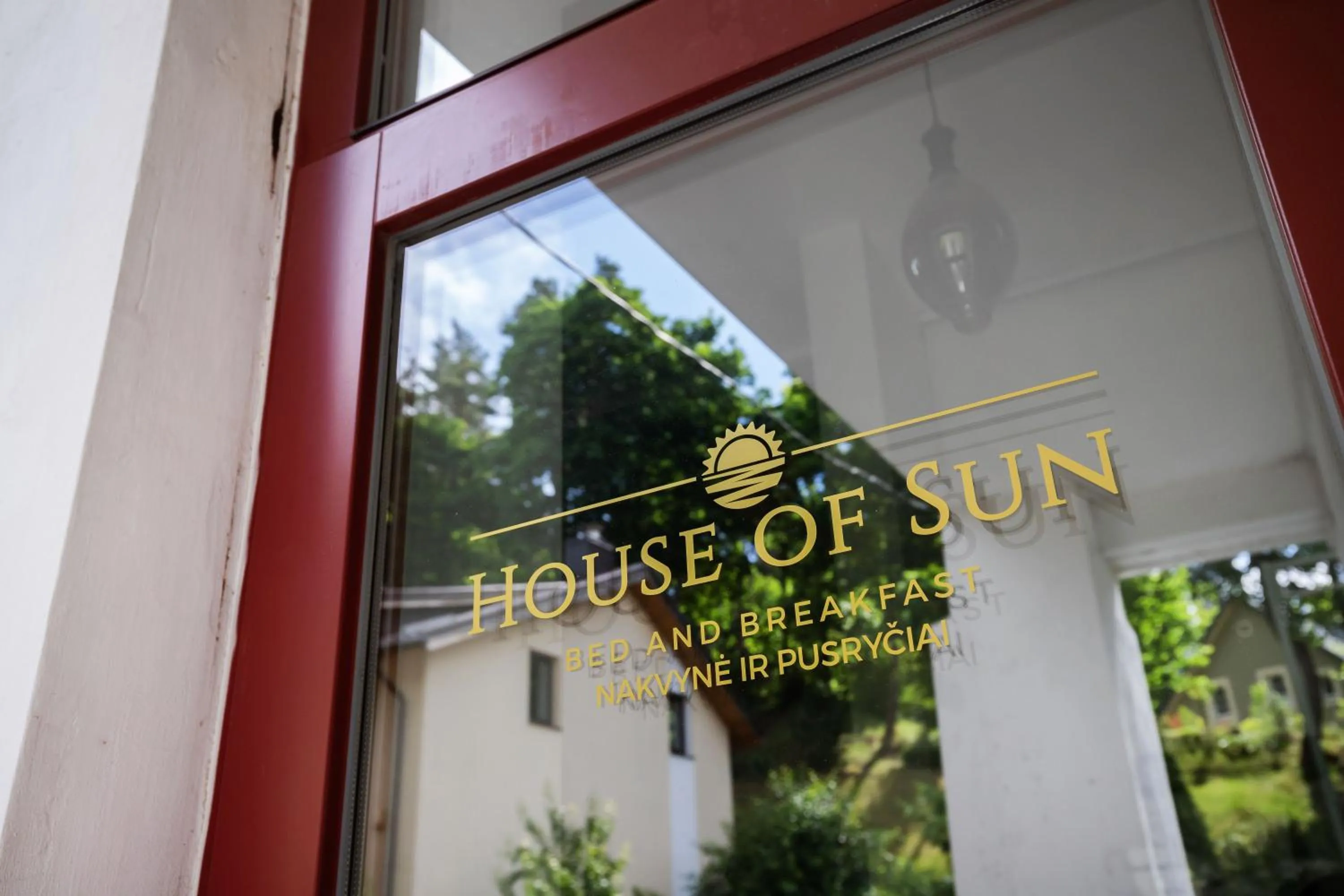 Facade/entrance in House of Sun