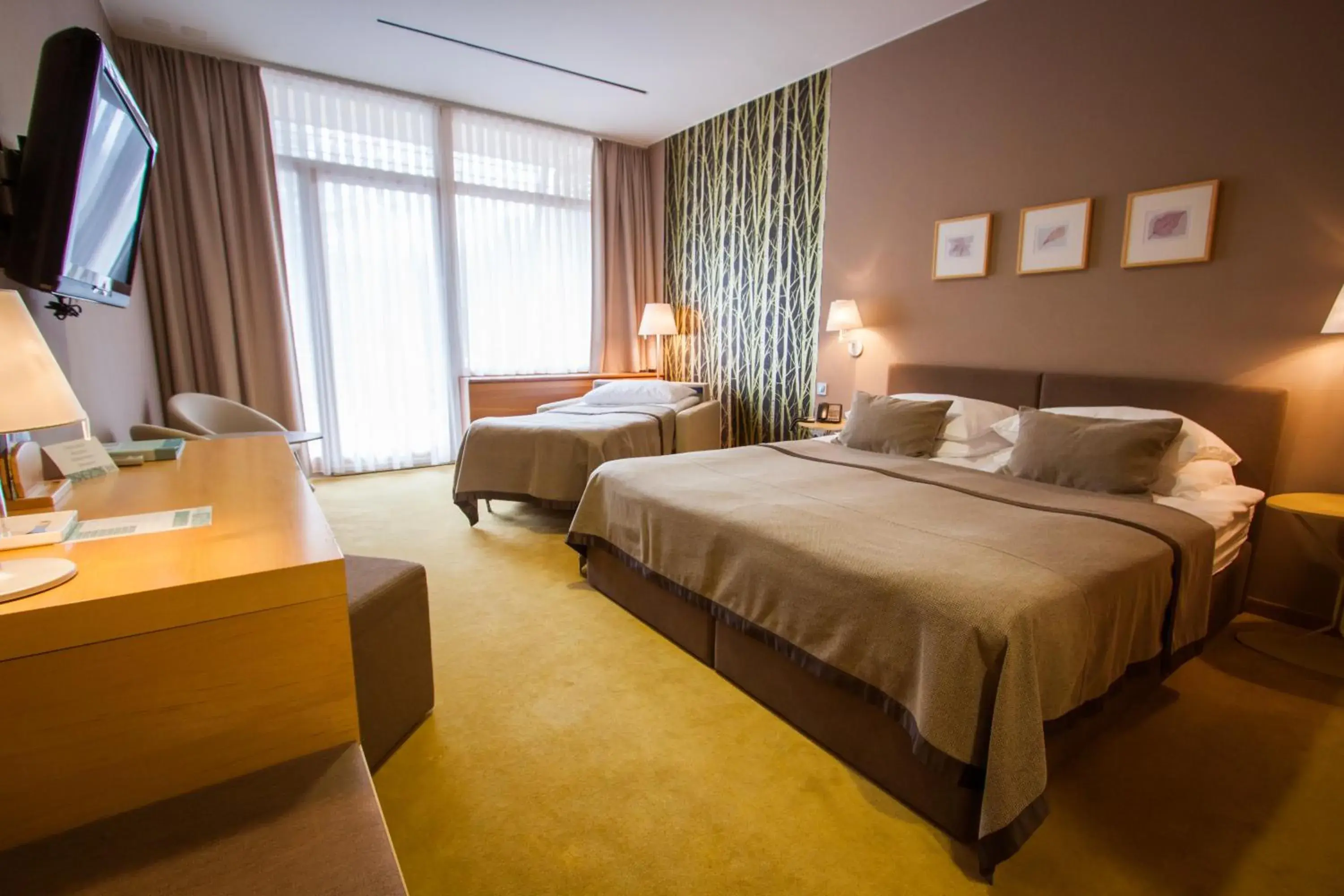 Triple Room with Balcony and Mountain View in Špik Alpine Resort Triple Room with Balcony and Mountain View in Špik Alpine Resort