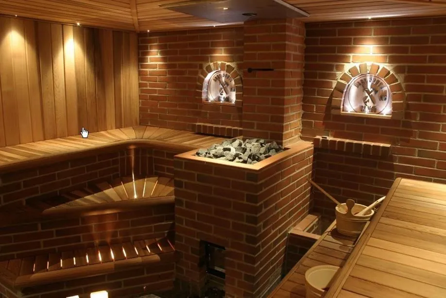 Sauna in Viking Motel