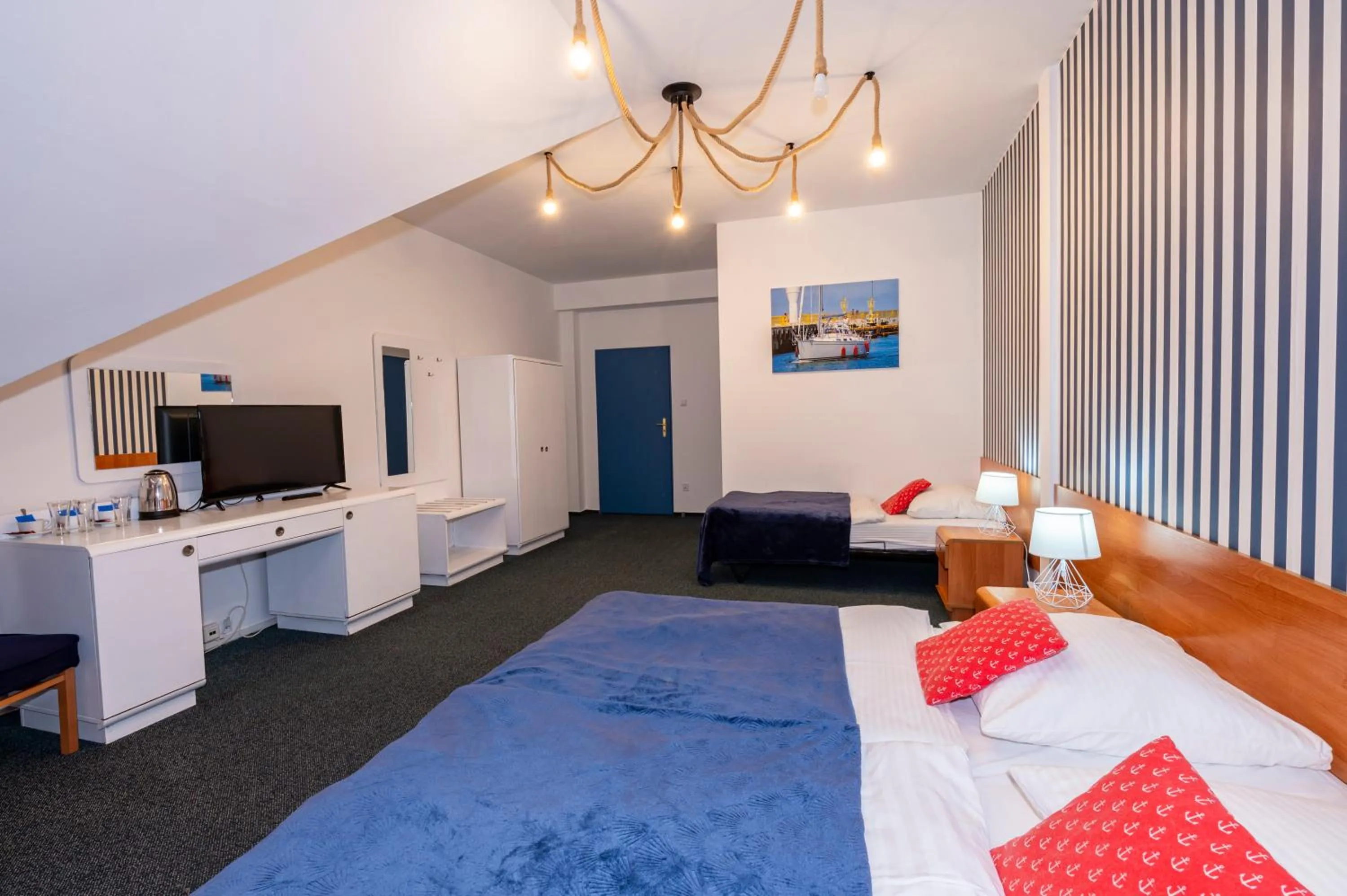 Bed in Przystań Łeba Resort&Restaurant