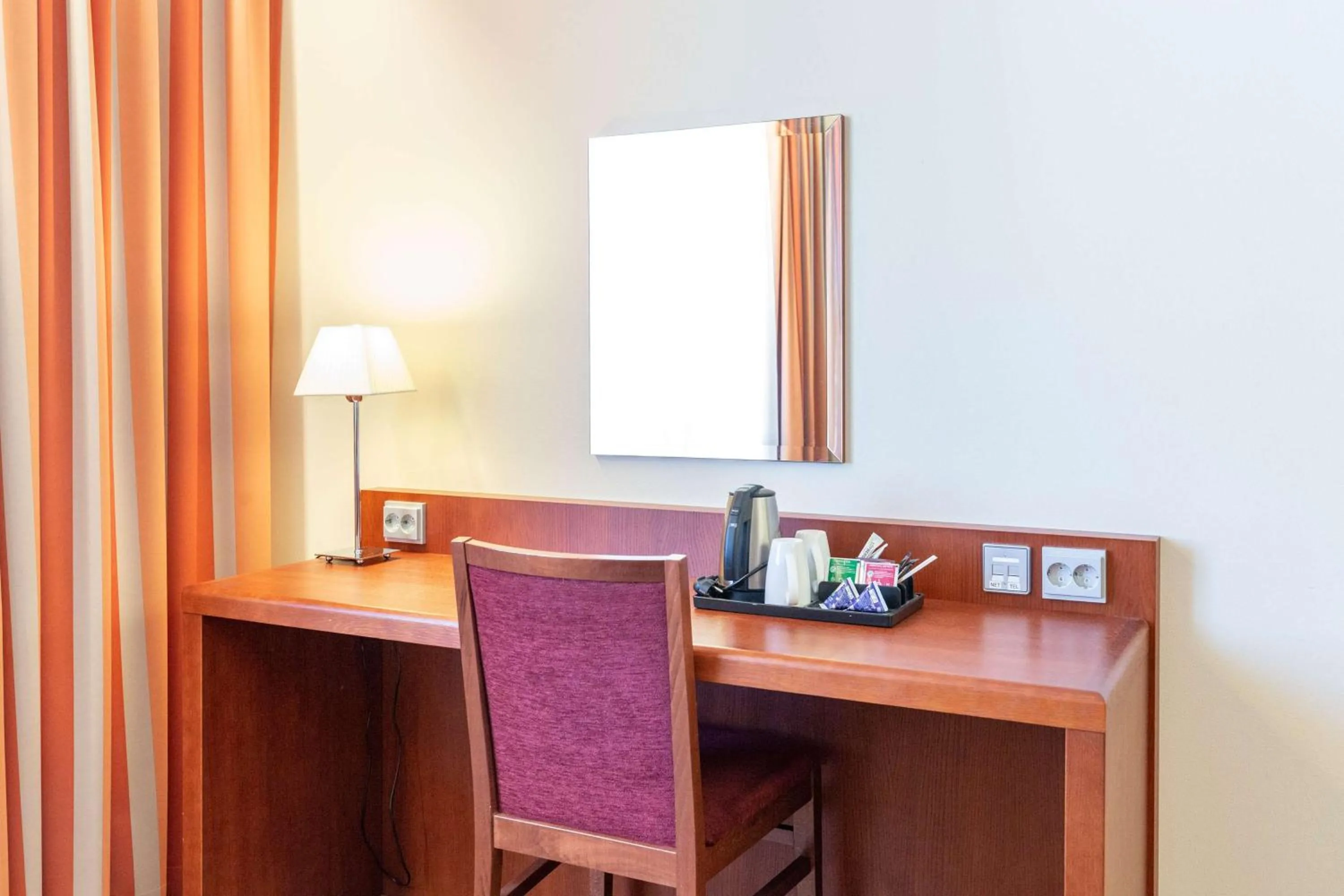 Bedroom in Scandic Atlas