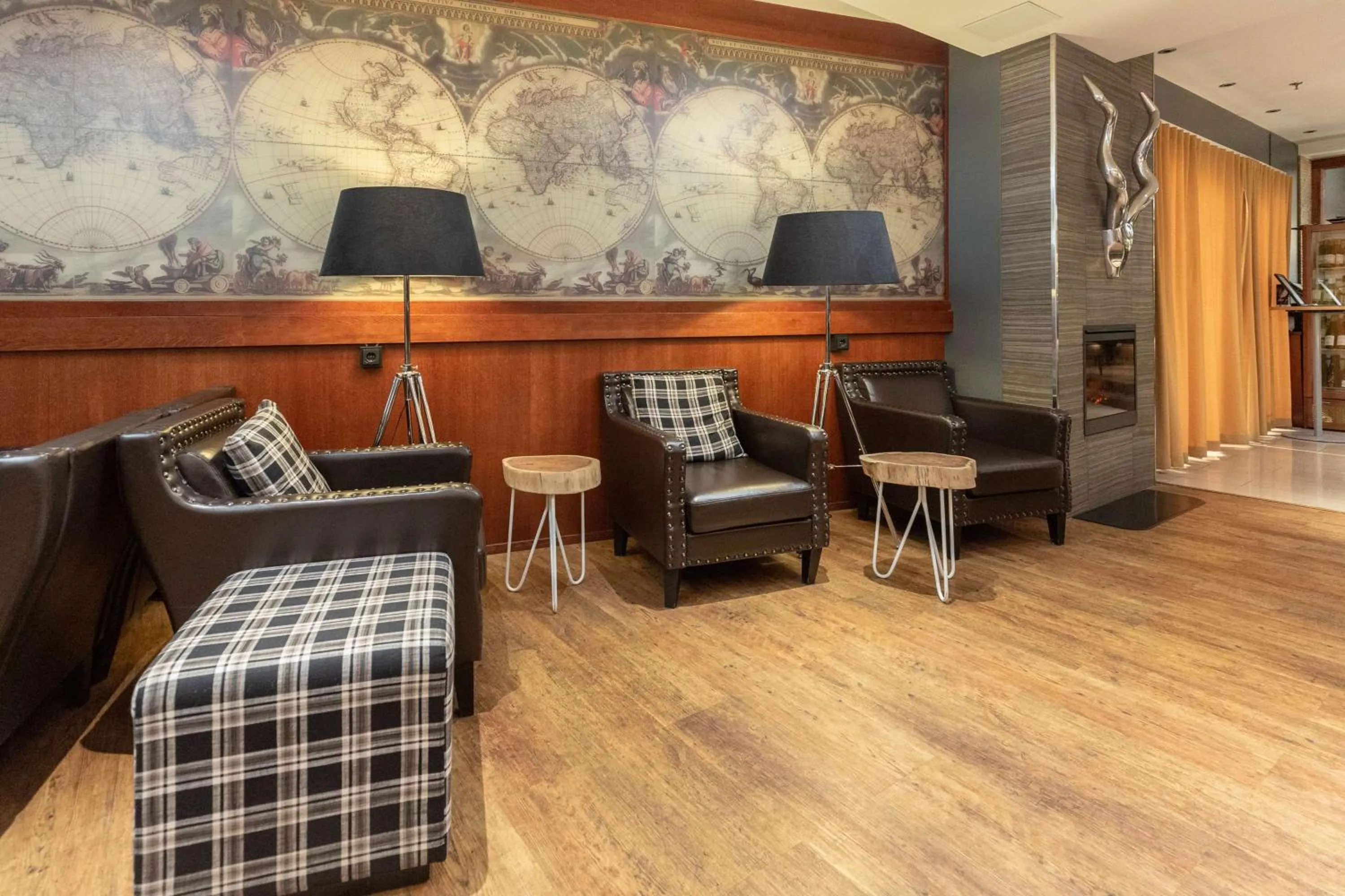 Lobby or reception in Scandic Atlas