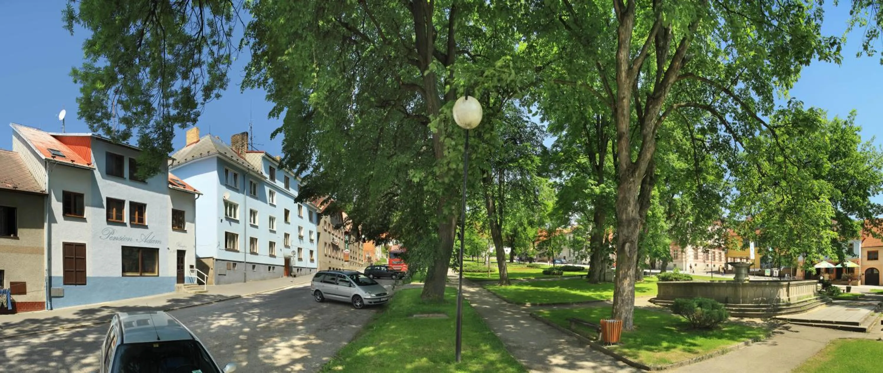 Facade/entrance in Pension Adam