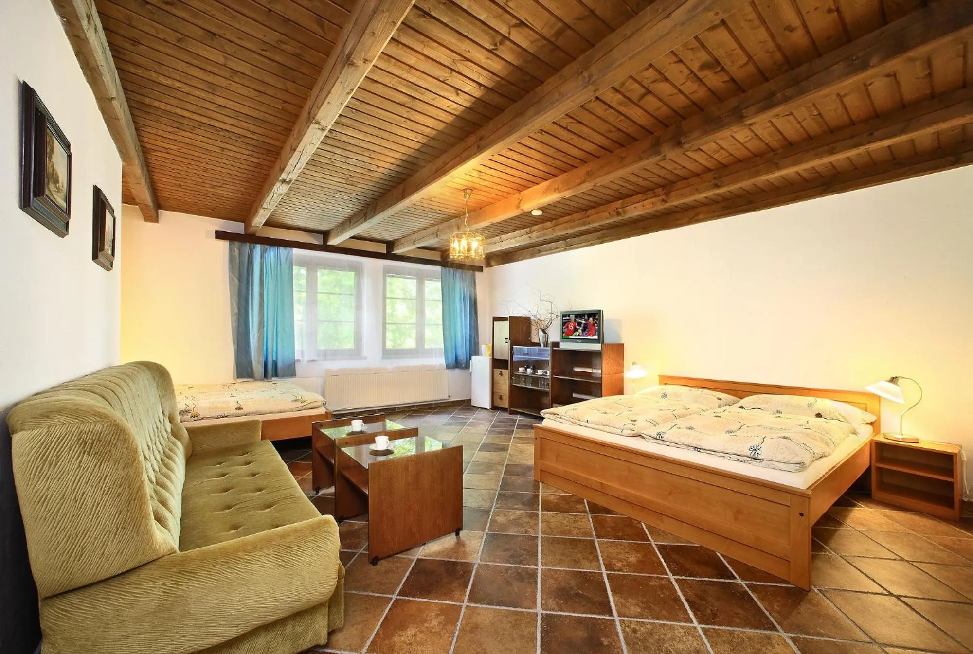 Bedroom, Bed in Pension Adam