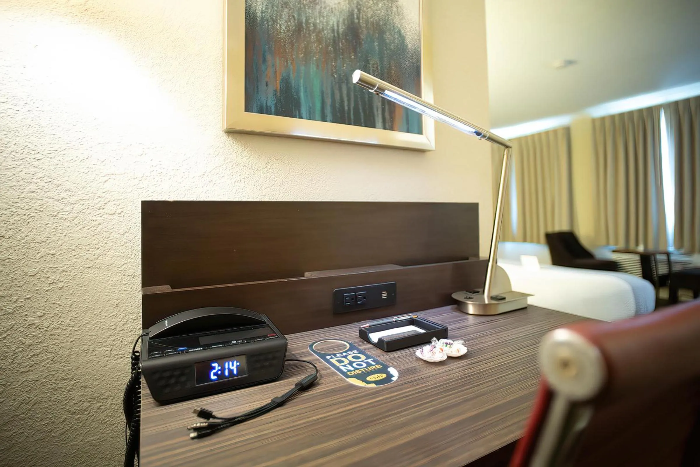 Business facilities, Bed in The Palo Alto Inn