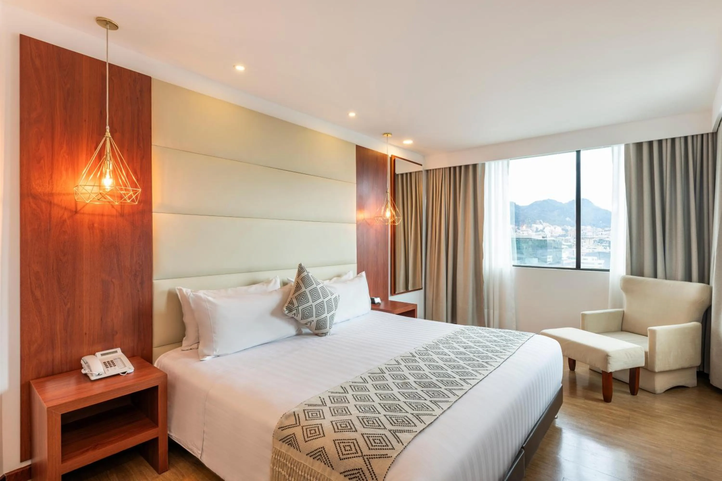 Photo of the whole room, Bed in Hotel Andes Plaza