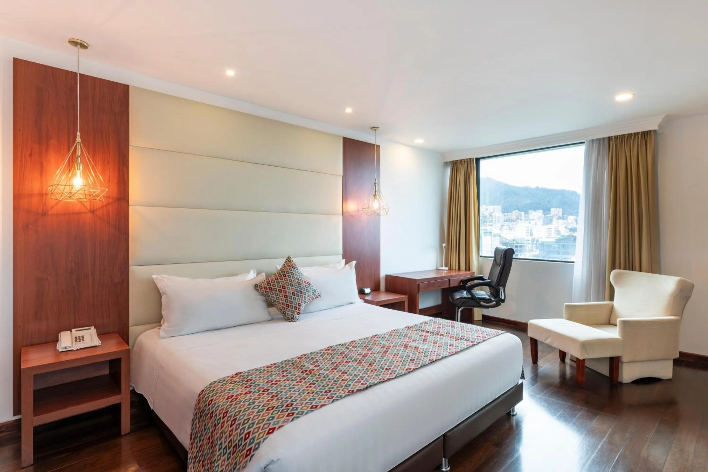 Photo of the whole room, Bed in Hotel Andes Plaza