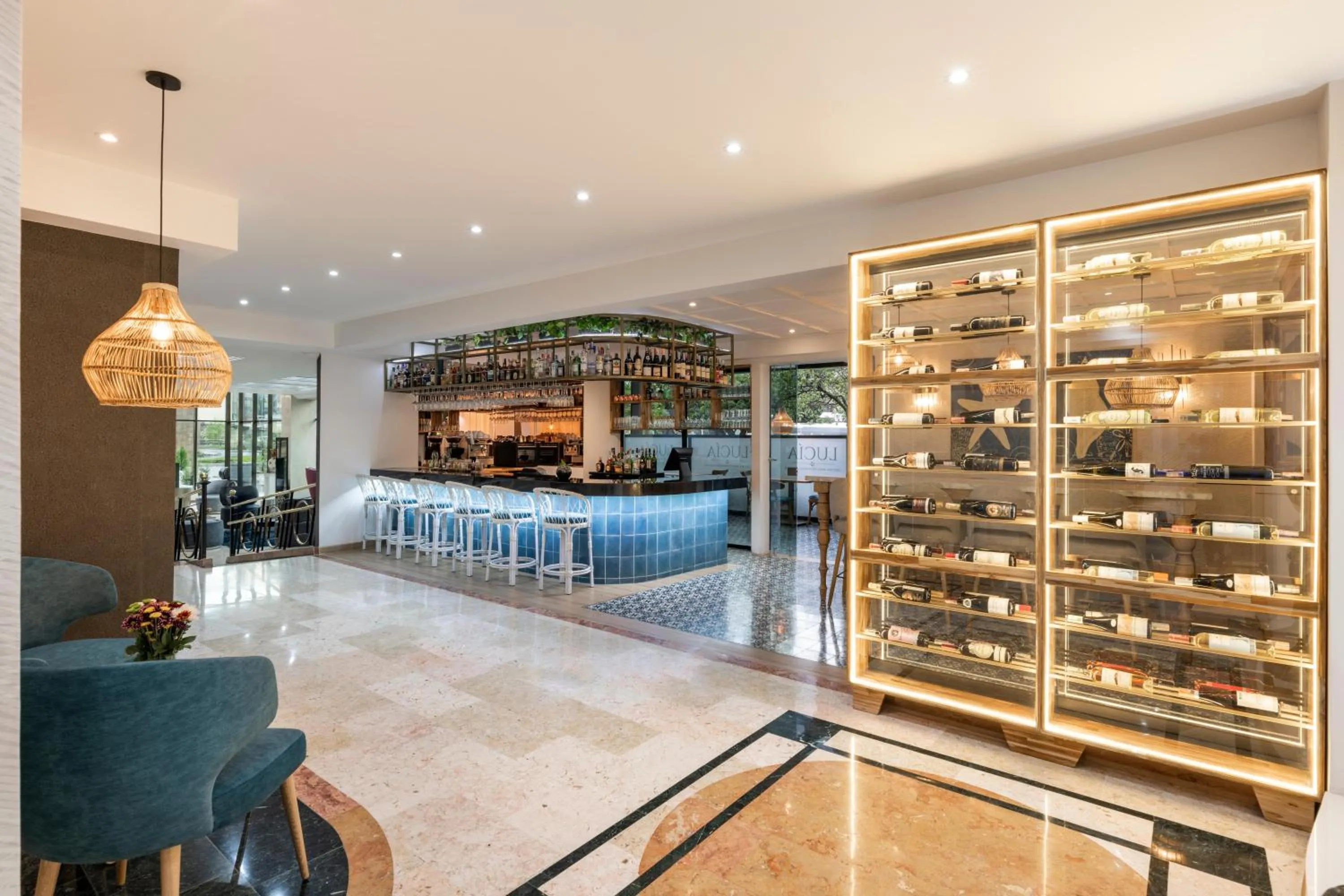 Lobby or reception in Hotel Andes Plaza