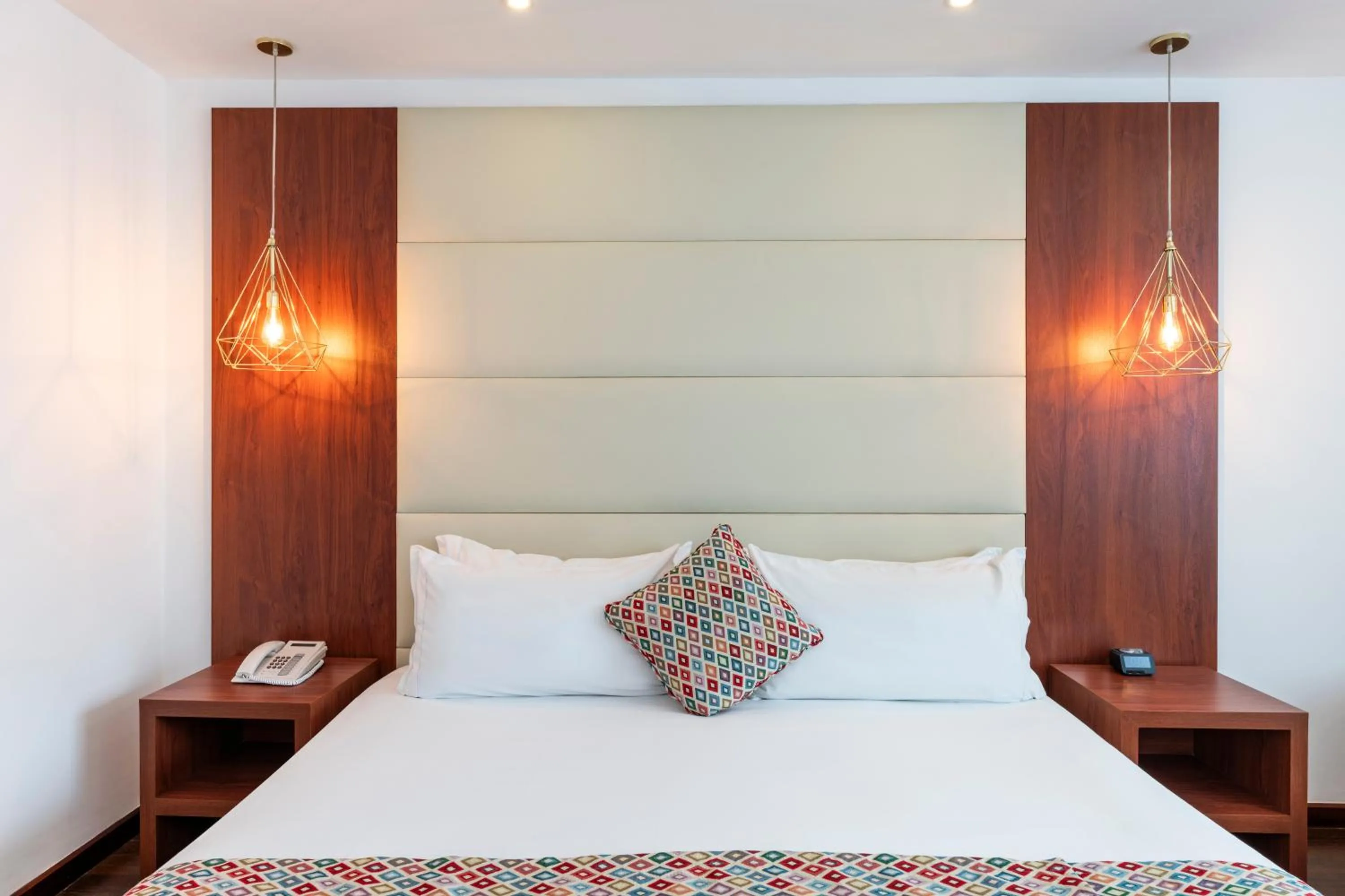 Bed in Hotel Andes Plaza