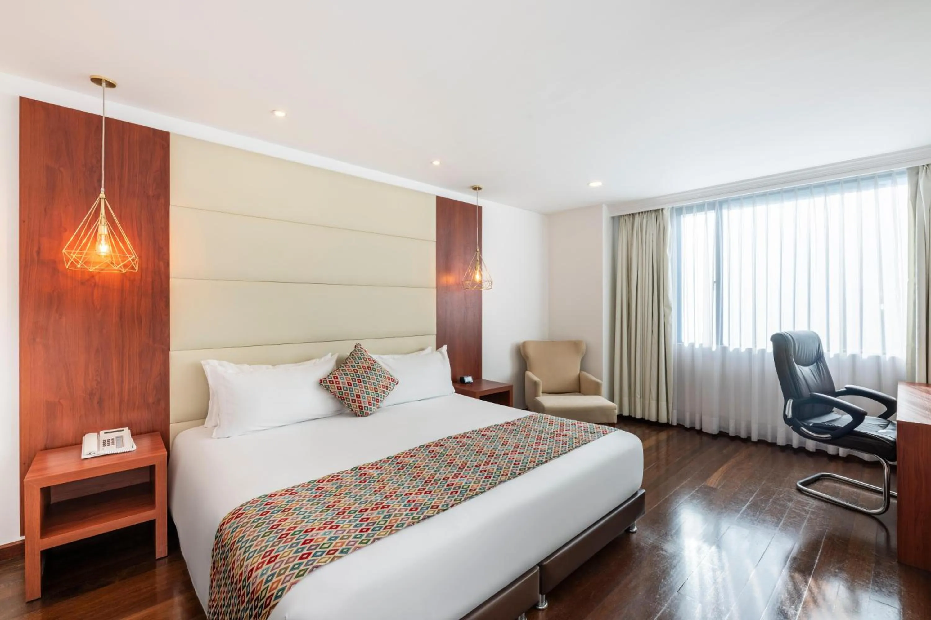 Photo of the whole room, Bed in Hotel Andes Plaza