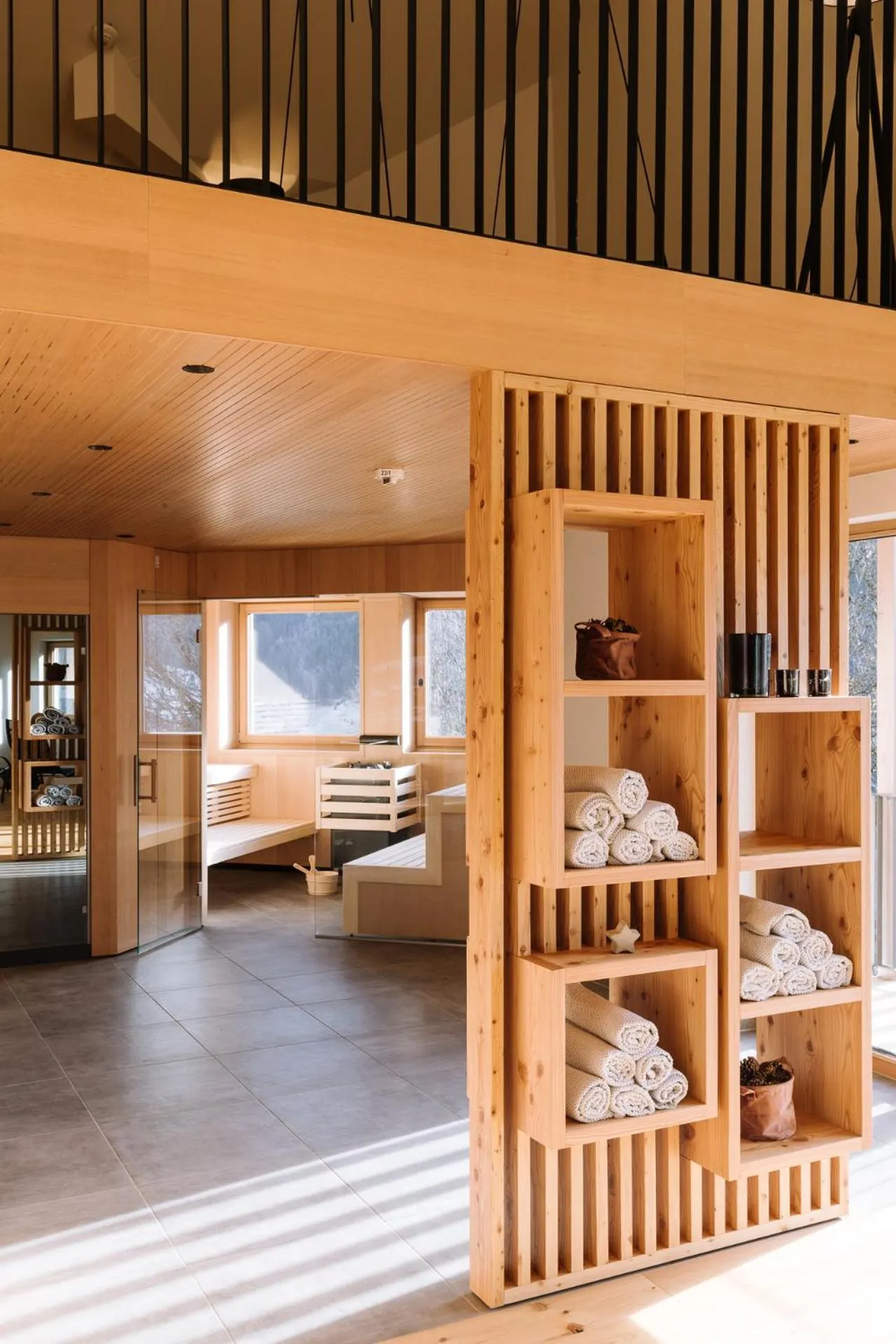 Sauna, Bed in Thalers Mariandl