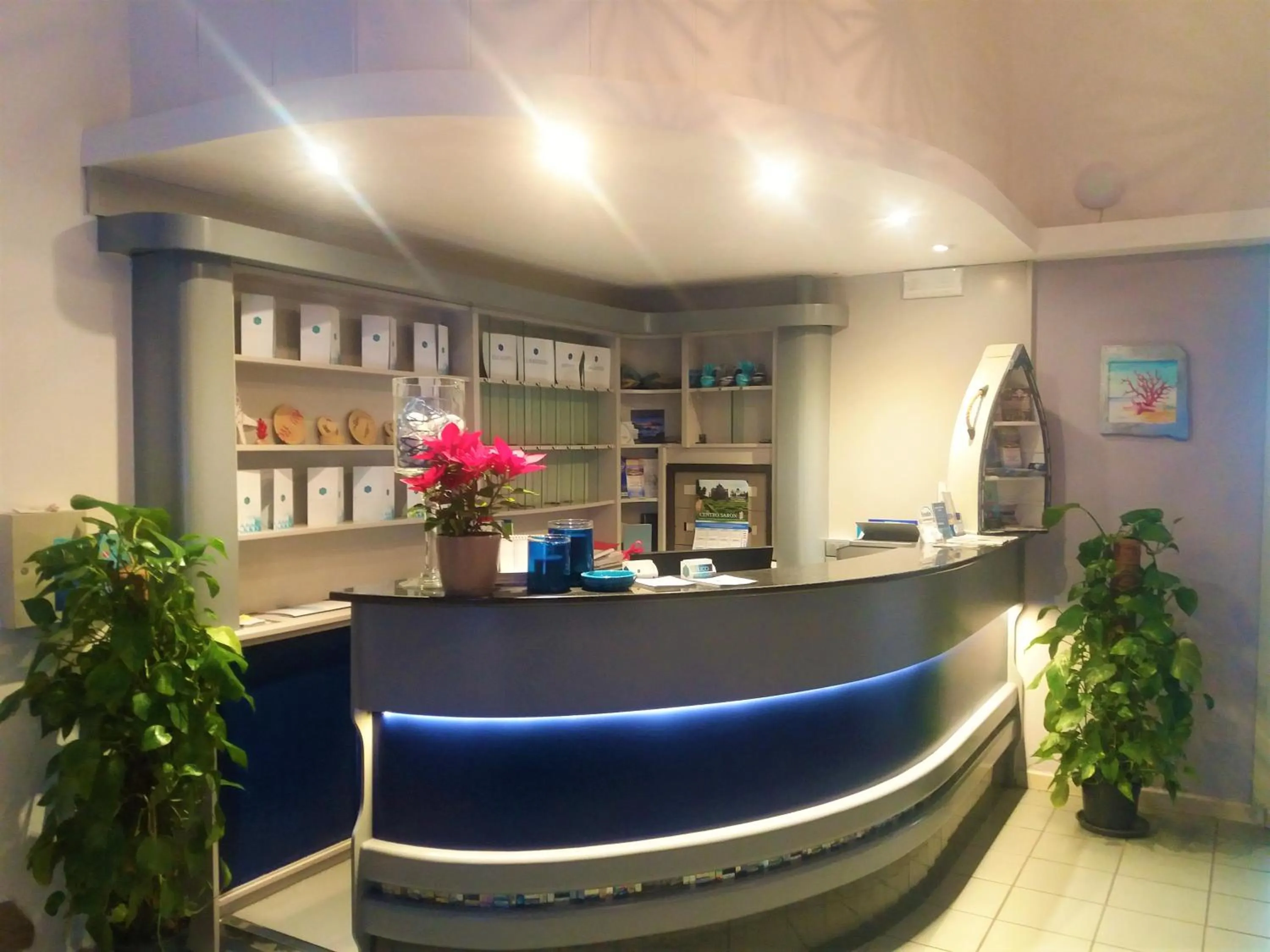 Lobby or reception in Hotel Meli