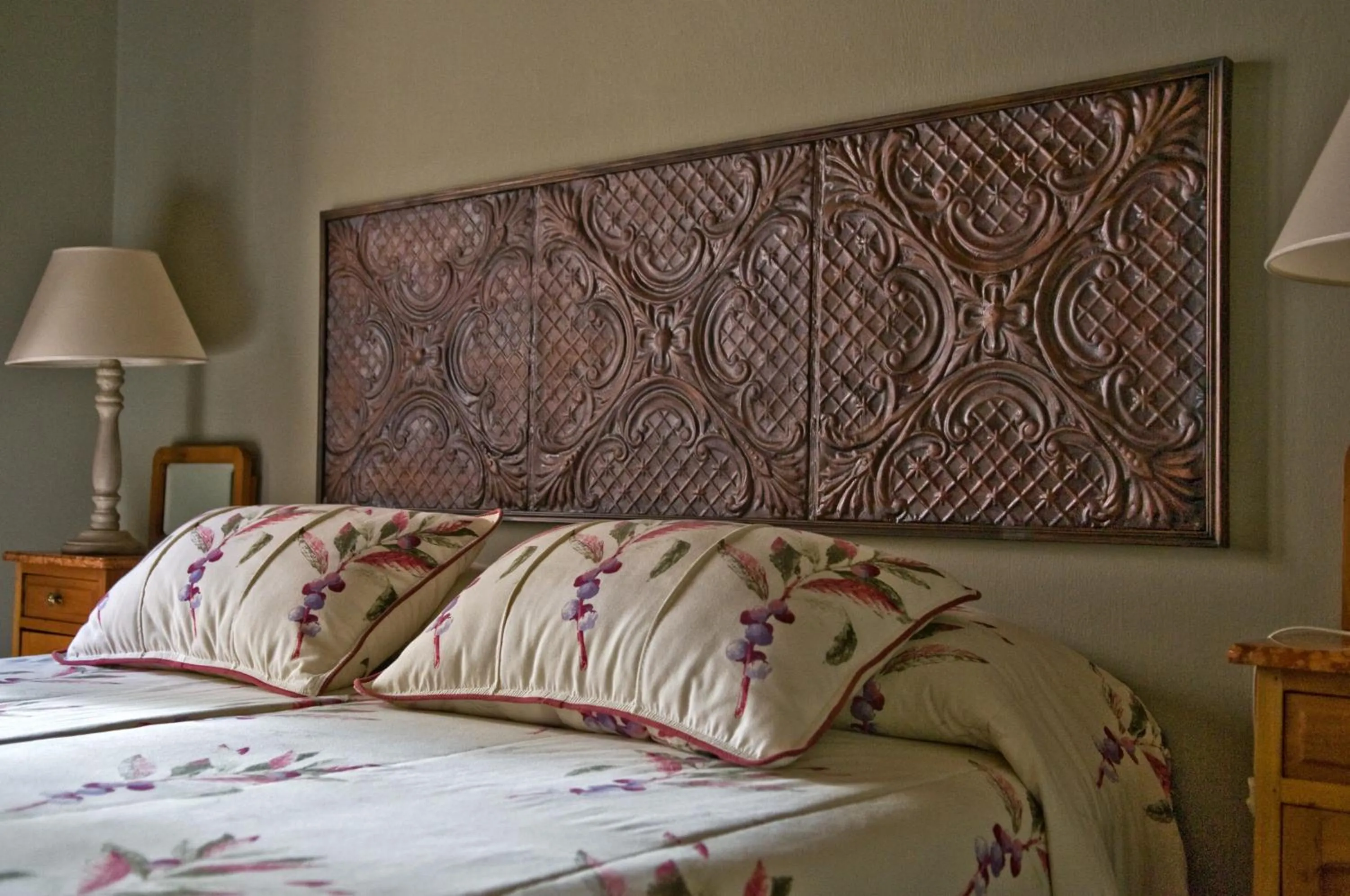 Bed in Posada Verde Oliva