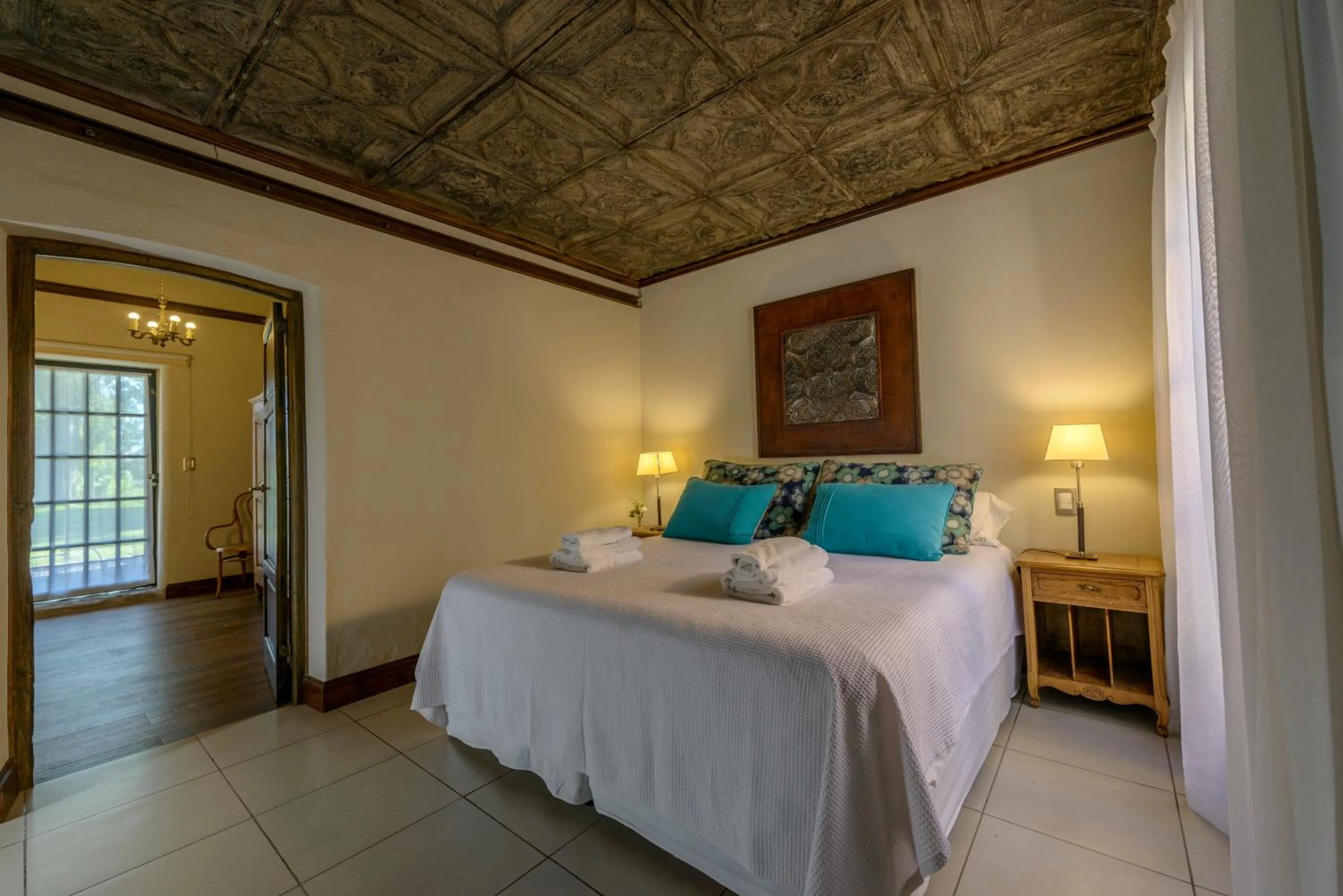 Bed in Posada Verde Oliva