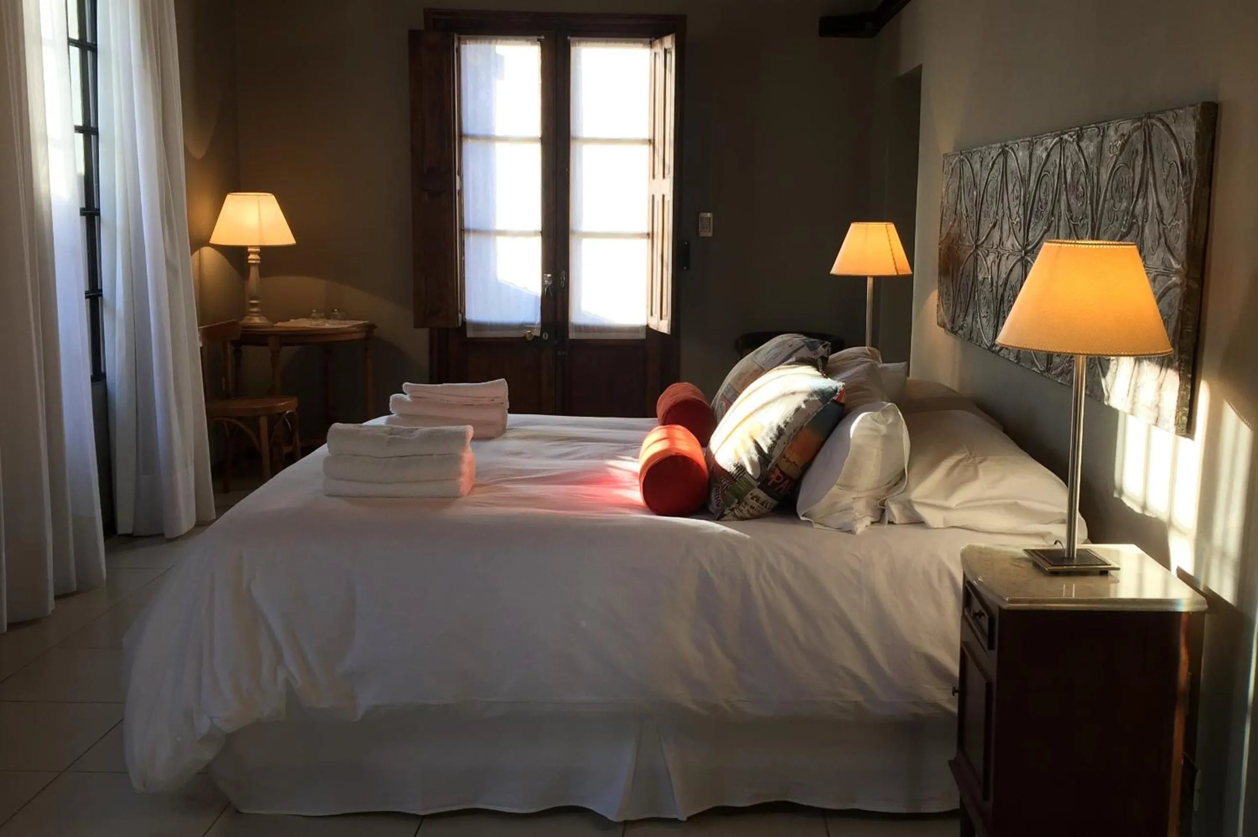 Bed in Posada Verde Oliva