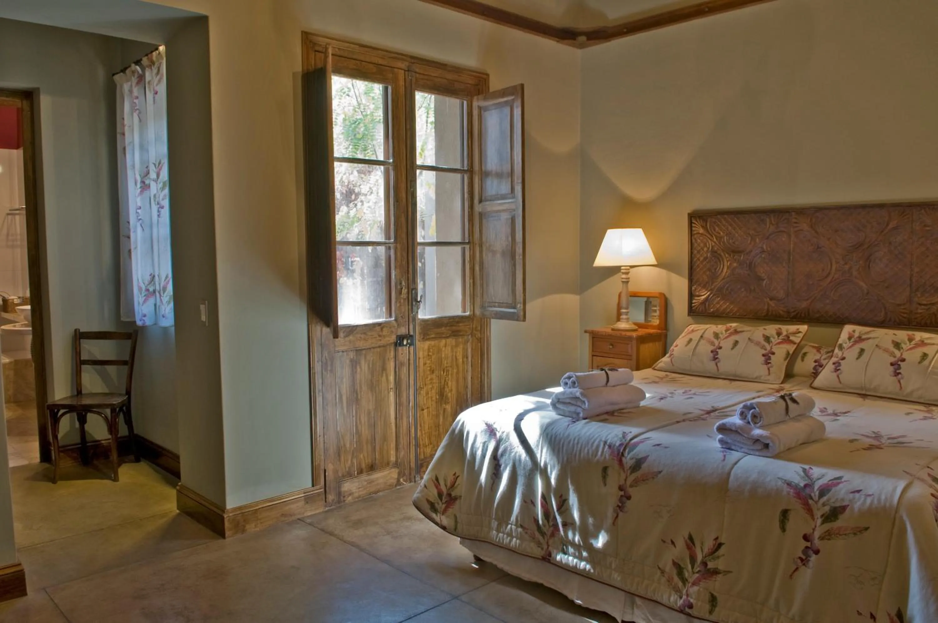 Bed in Posada Verde Oliva