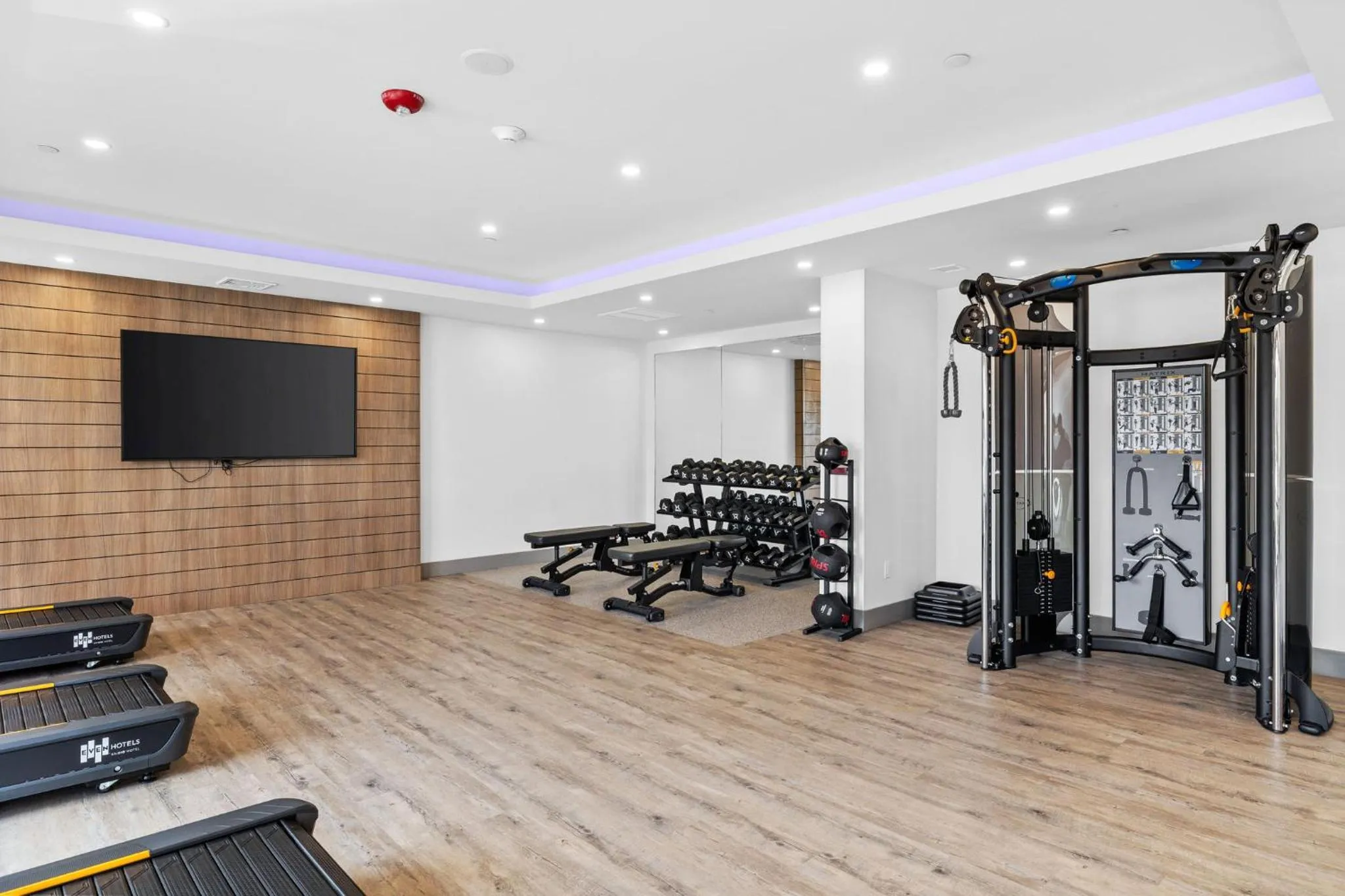 Fitness centre/facilities in EVEN Hotel Manchester Airport by IHG