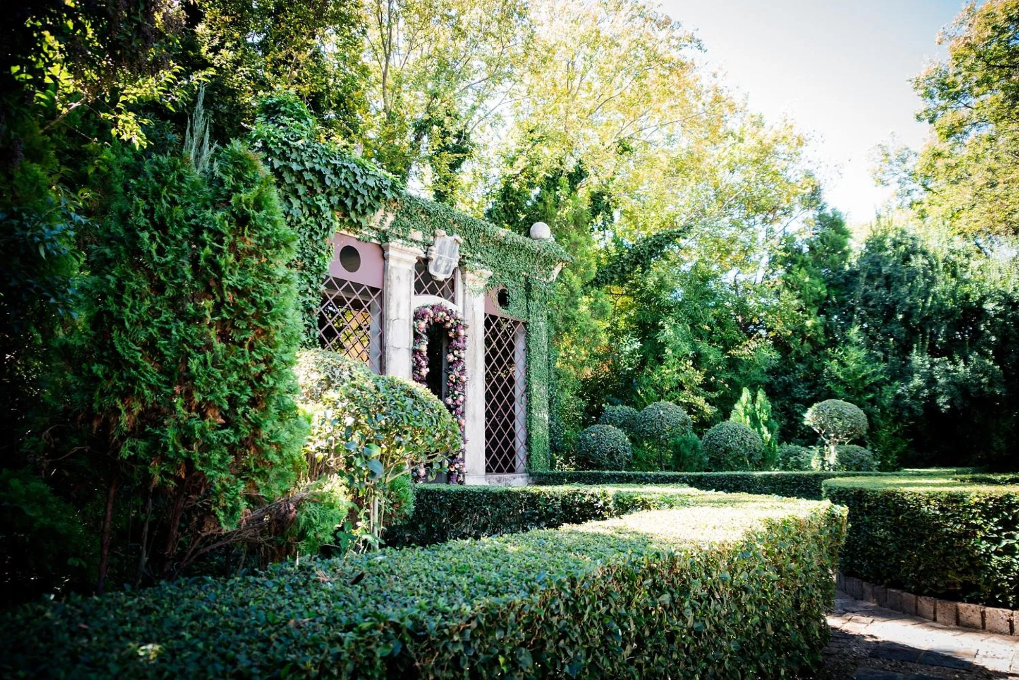 Garden view in Hidden Grace