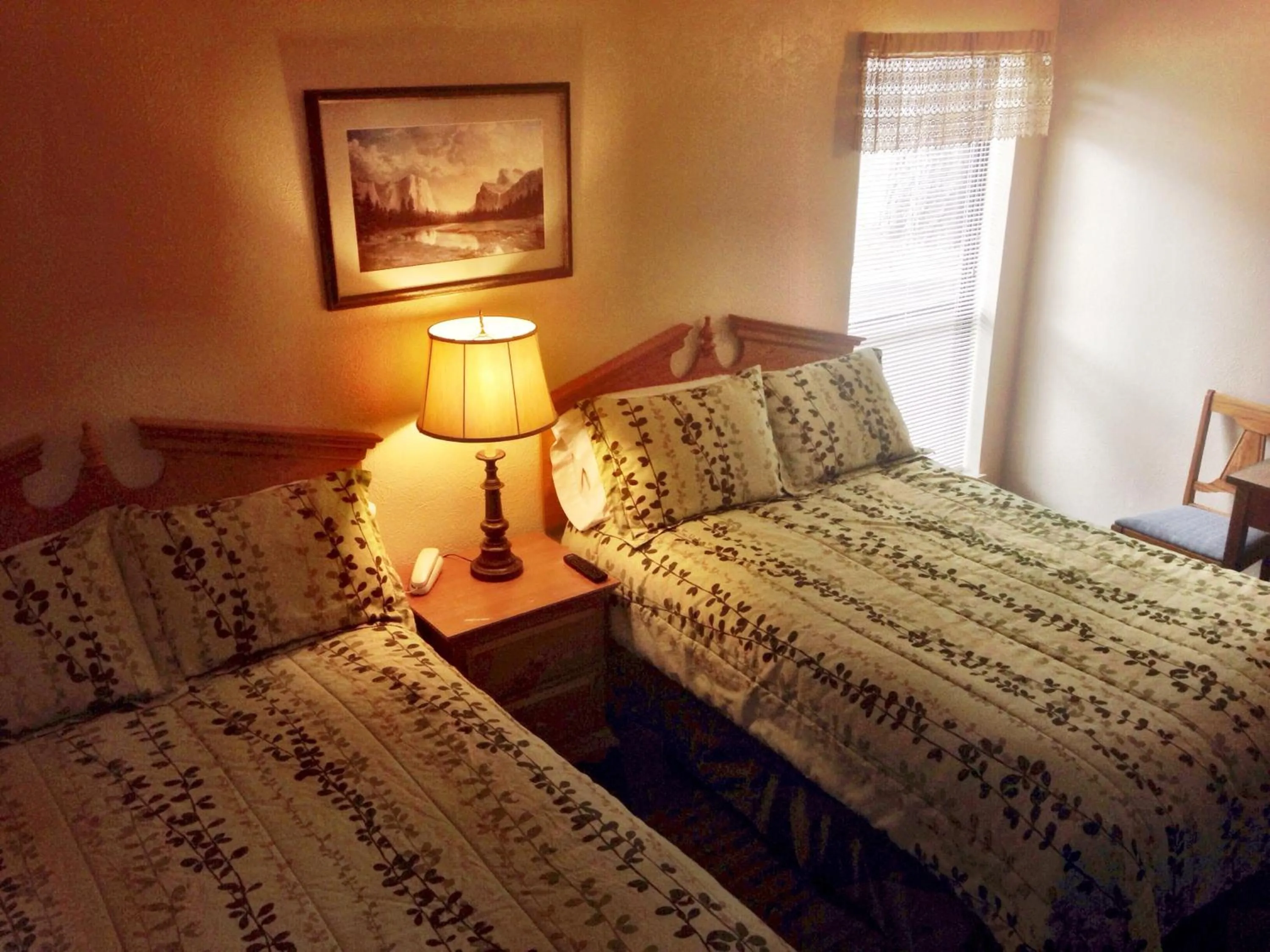 Bed in Village Lodge