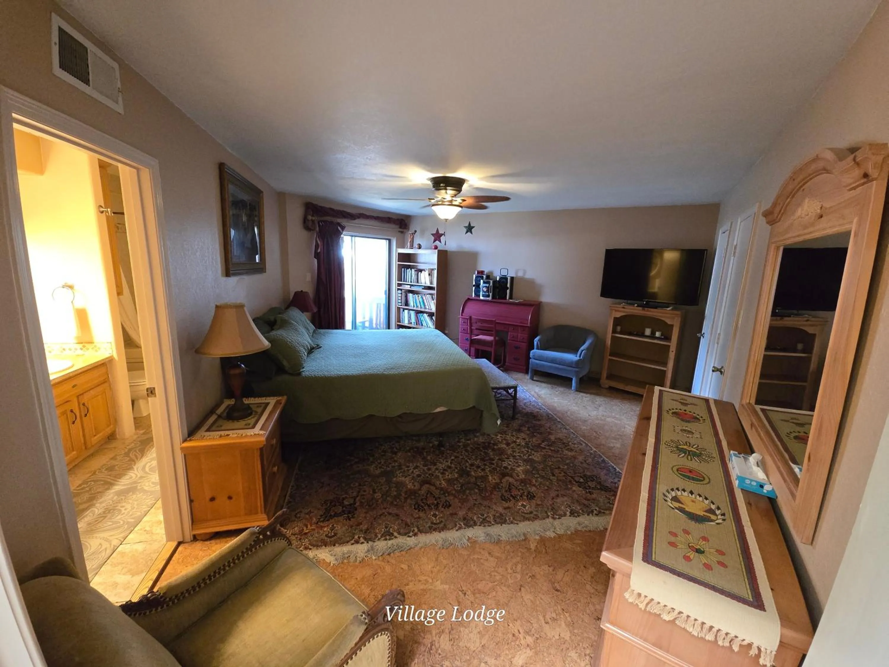 Bed in Village Lodge