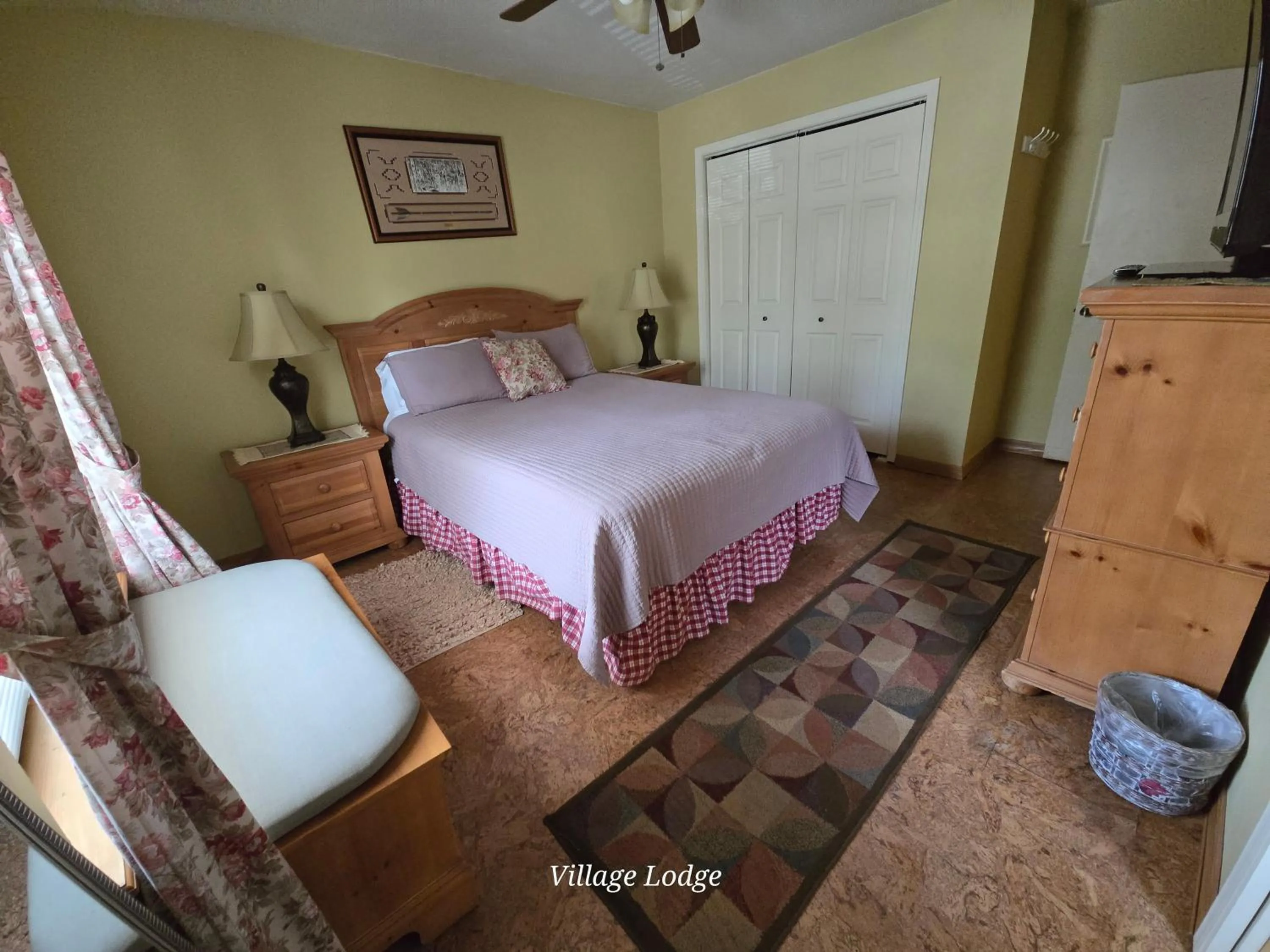 Bed in Village Lodge