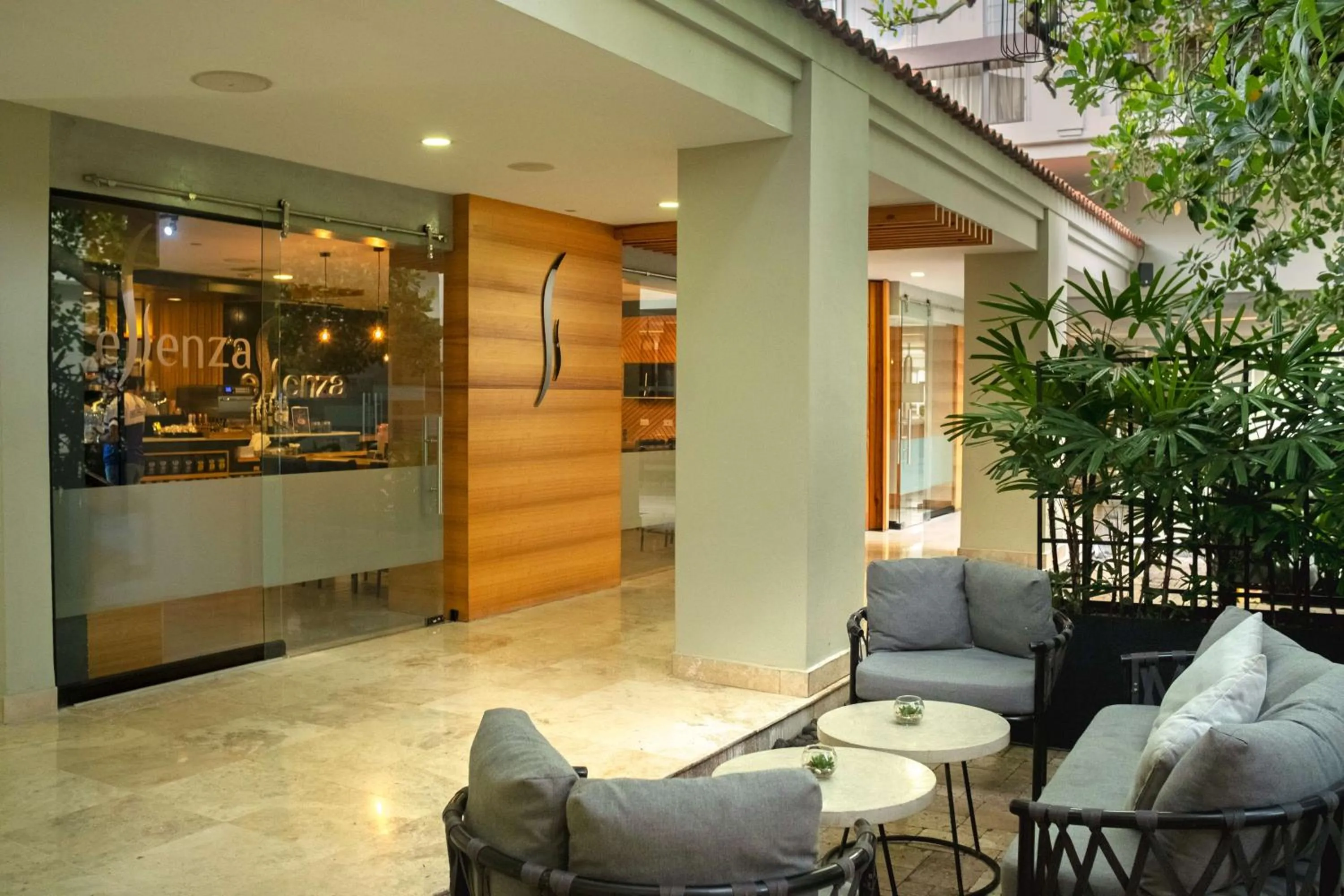 Patio in Hilton San Salvador