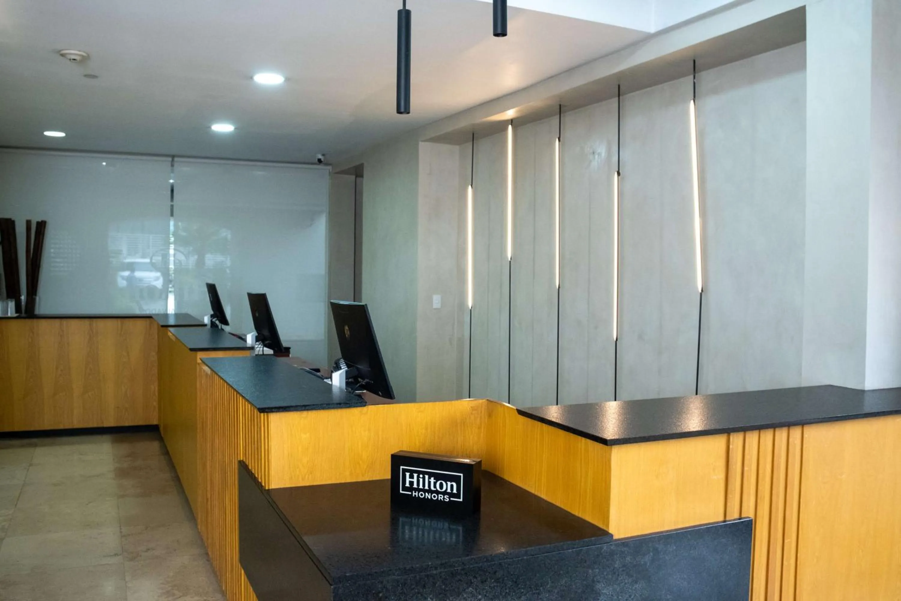 Lobby or reception in Hilton San Salvador