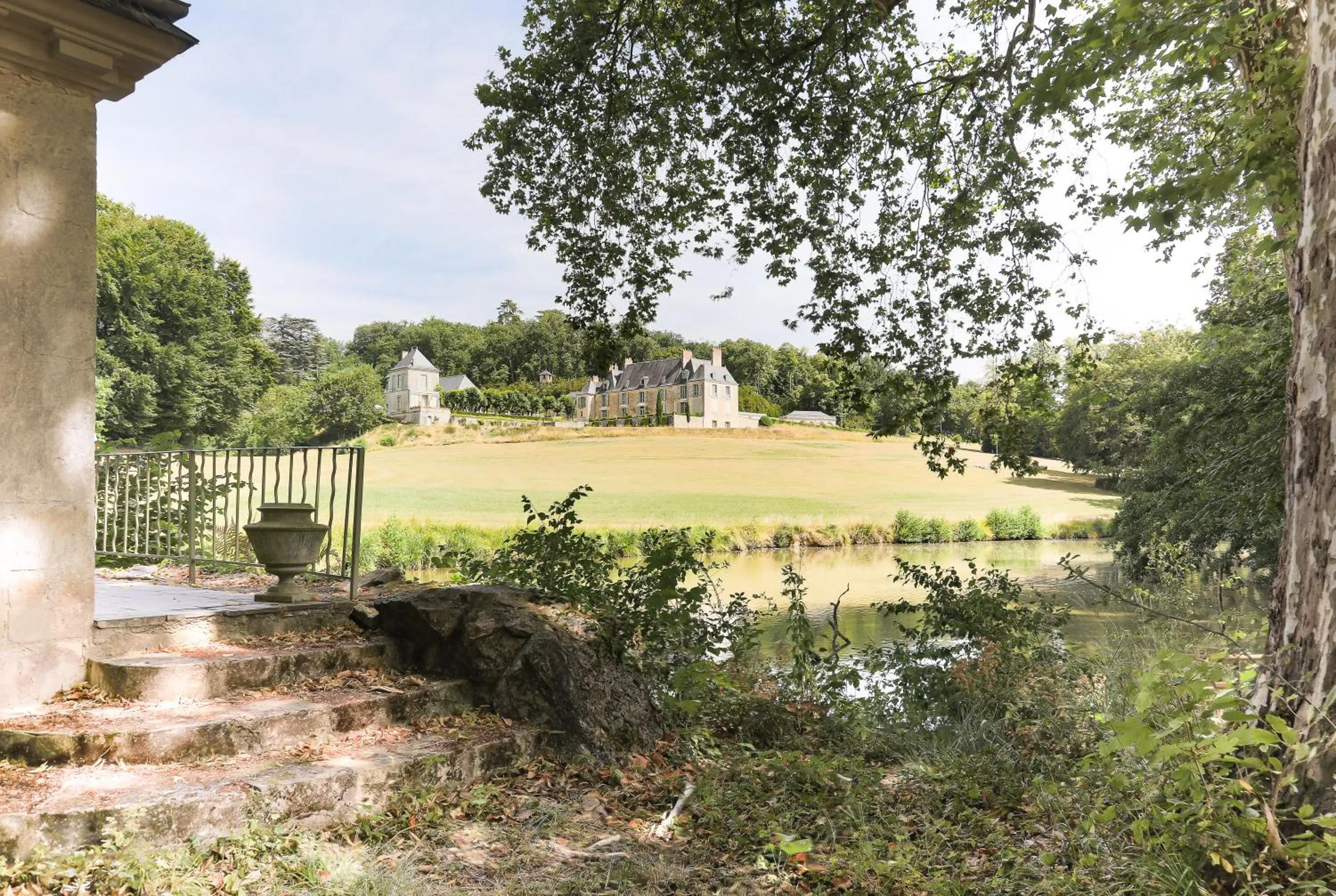 Garden in Gîte des Ecuries d'Hodebert