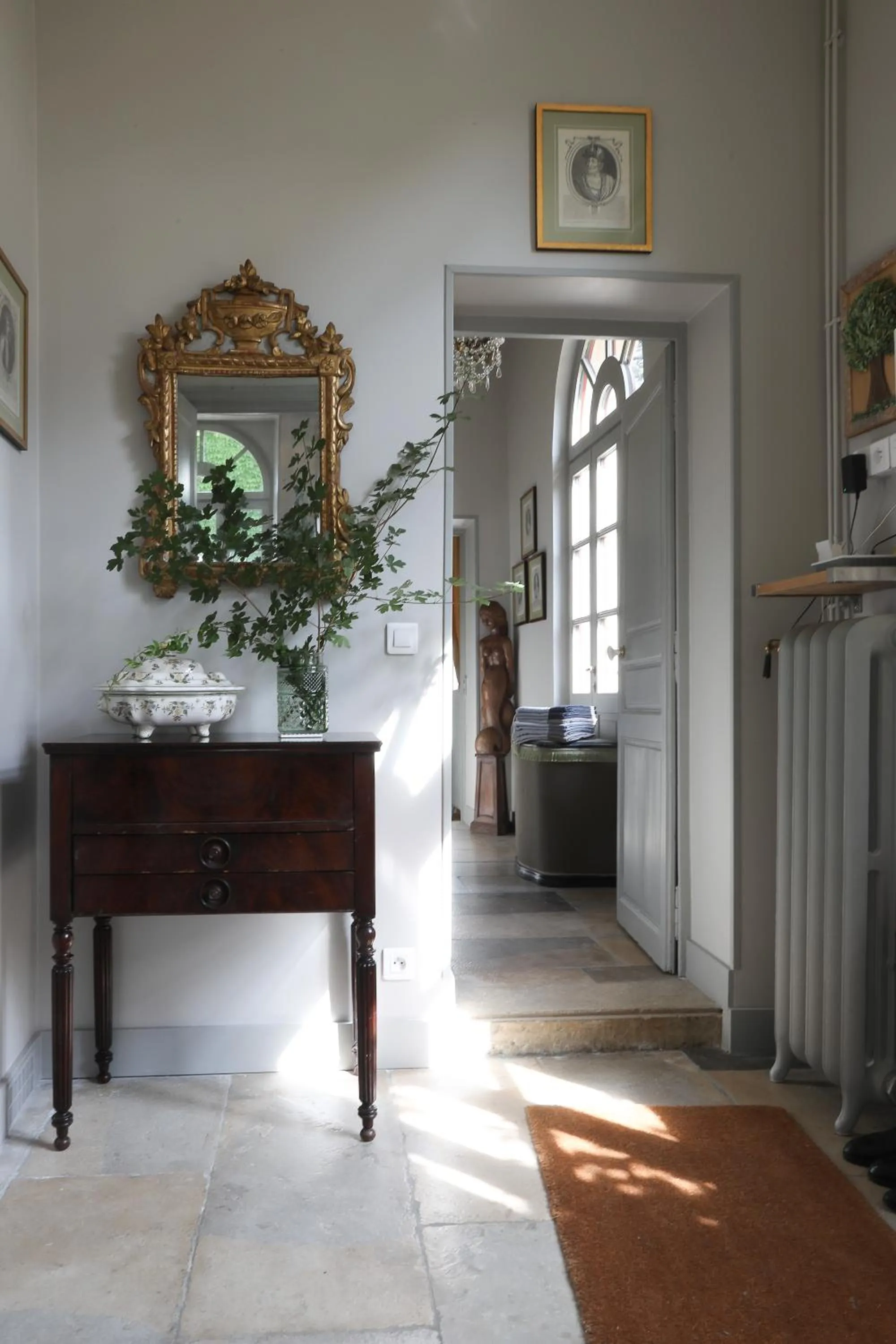 Lobby or reception in Gîte des Ecuries d'Hodebert