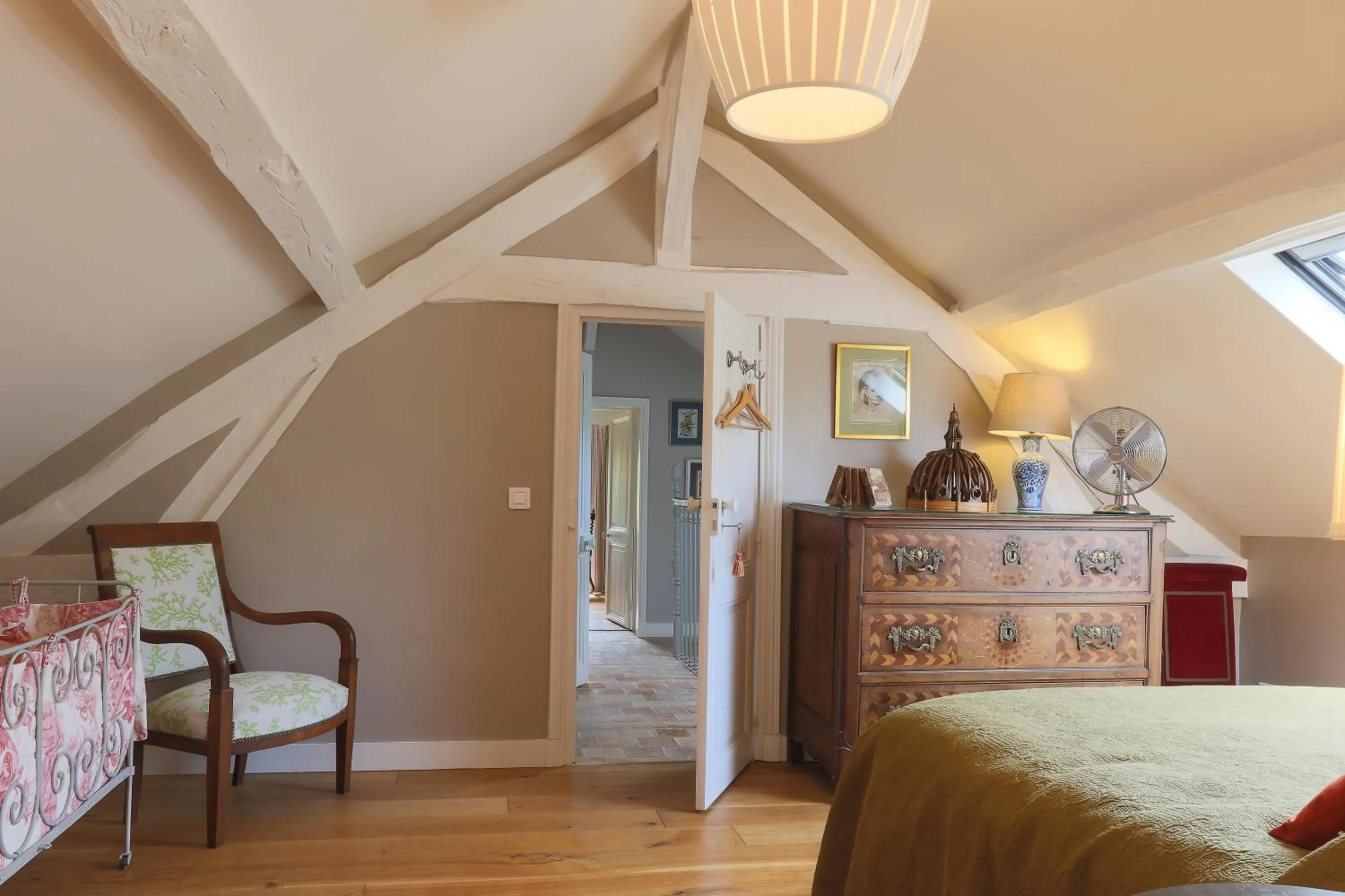 Bedroom in Gîte des Ecuries d'Hodebert