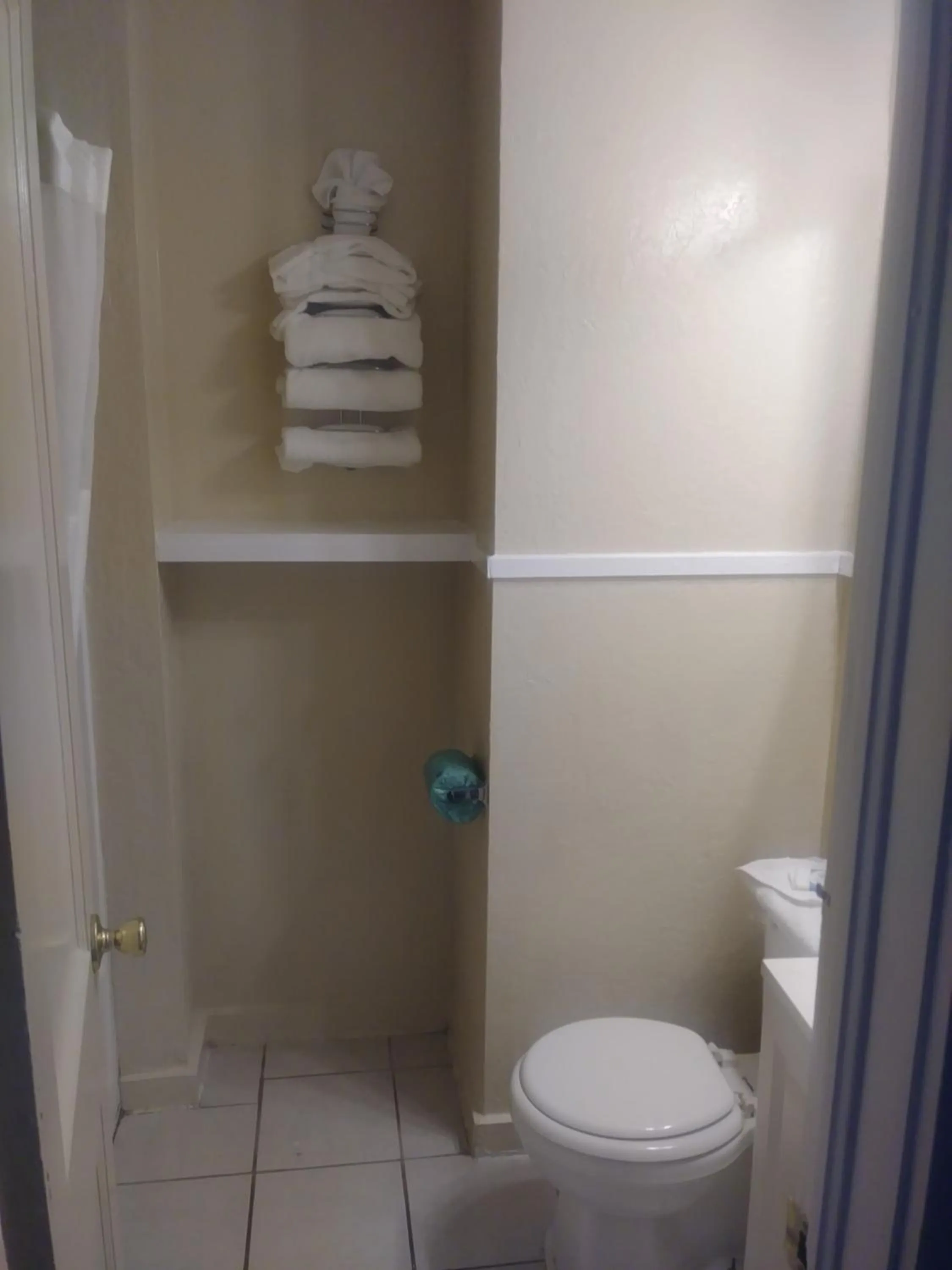 Shower in Garden Inn & Suites New Braunfels