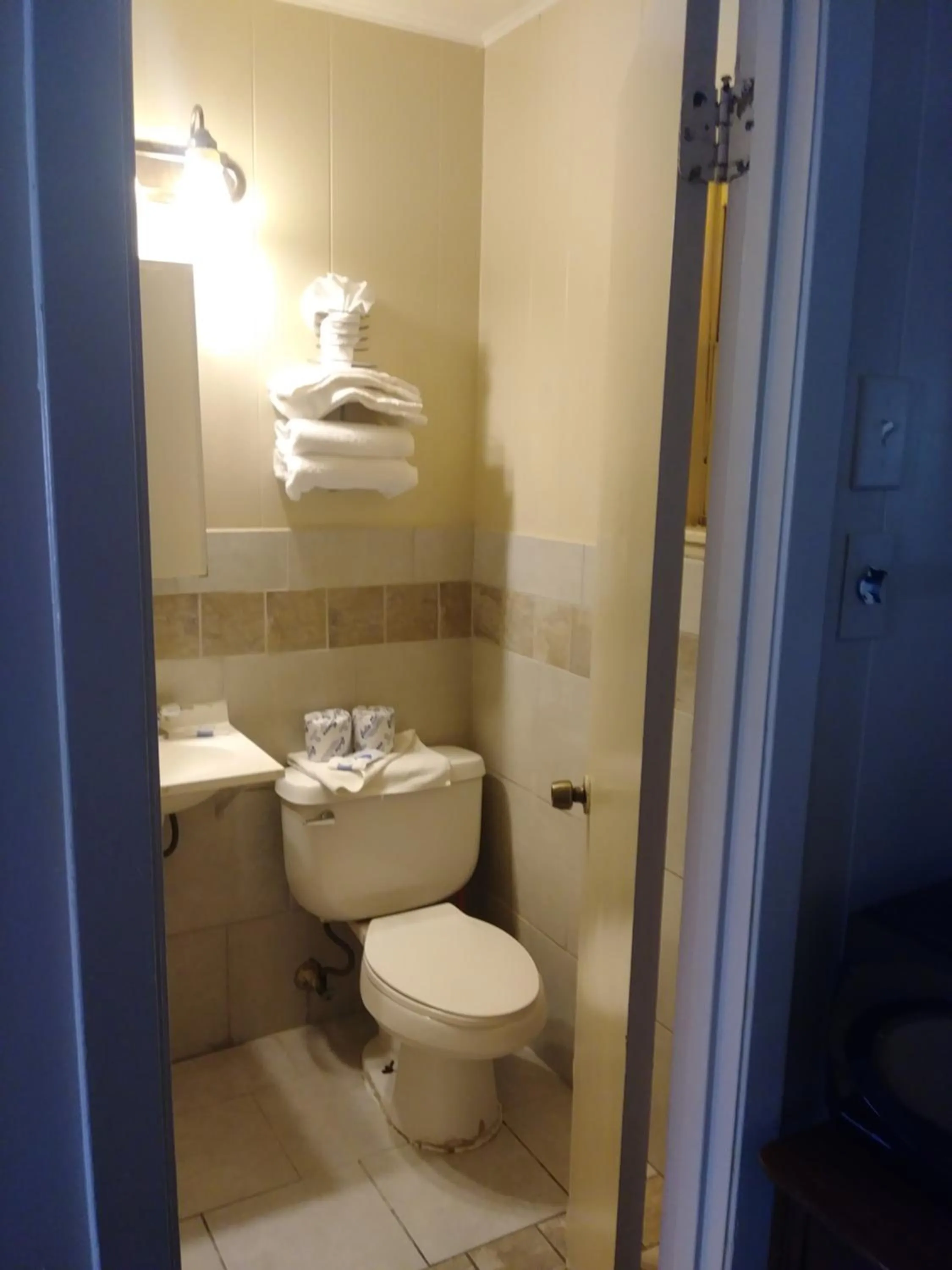 Shower in Garden Inn & Suites New Braunfels