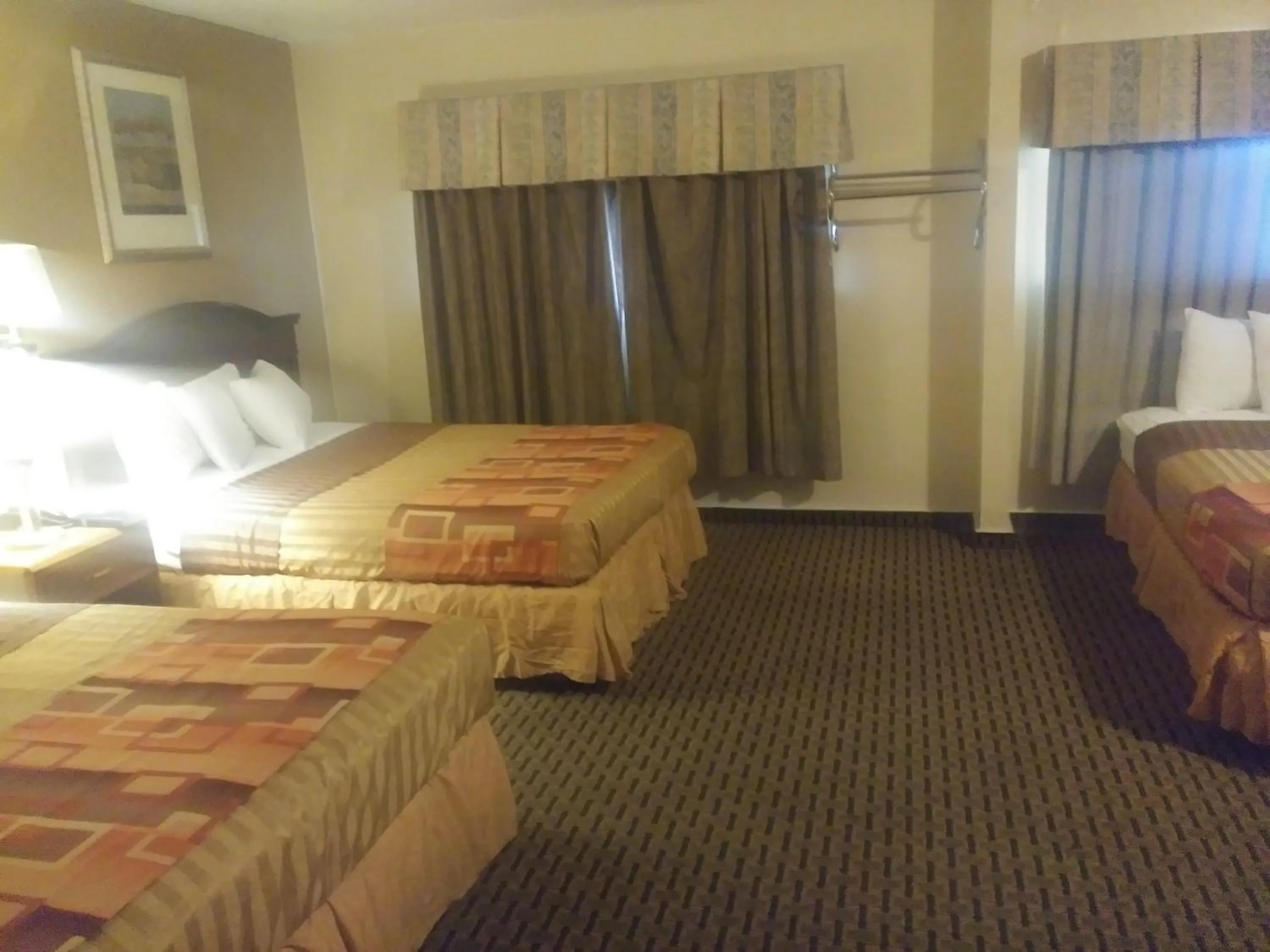 Bed in Garden Inn & Suites New Braunfels