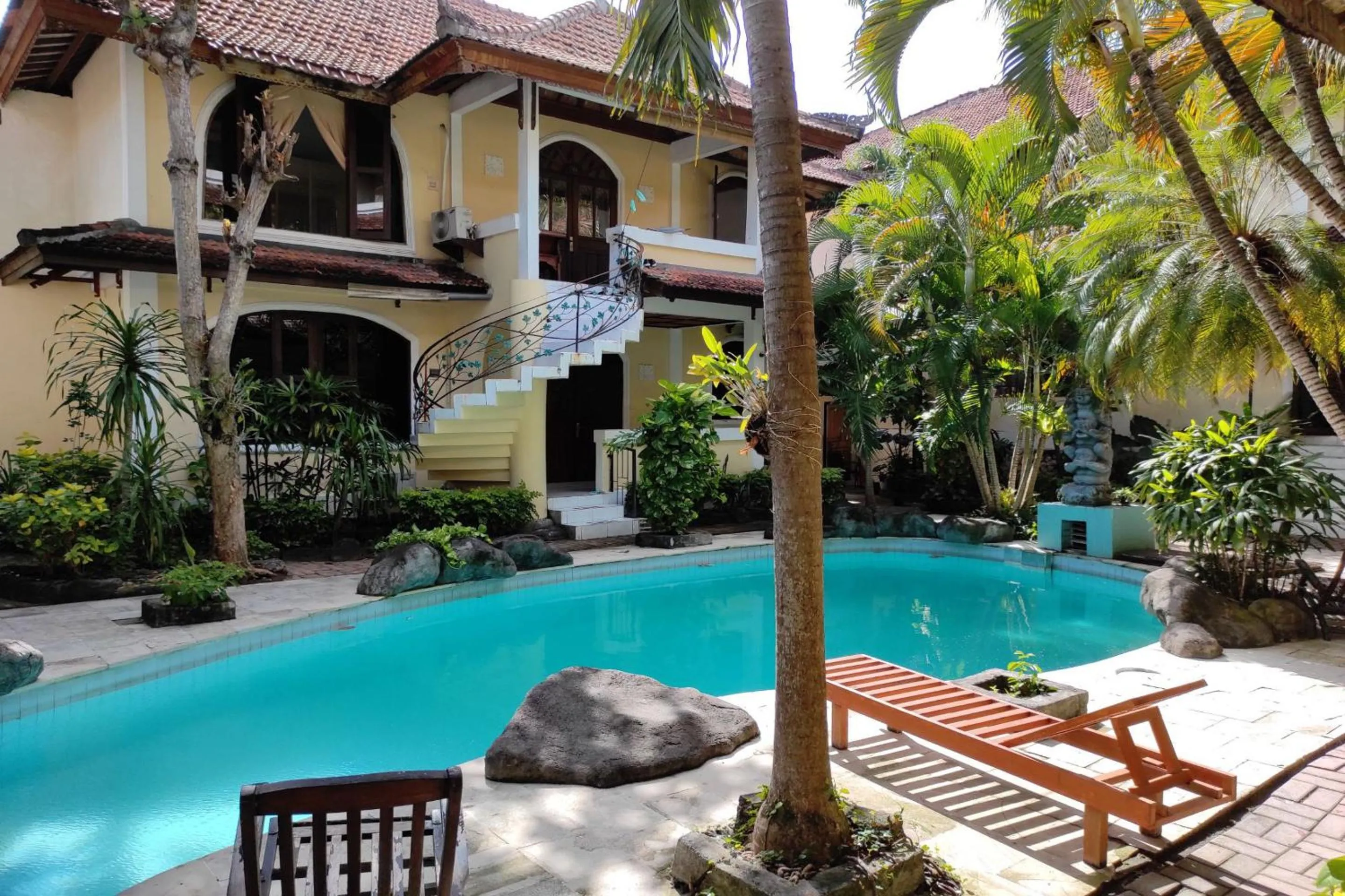 Swimming pool in Villa Puri Royan Jimbaran