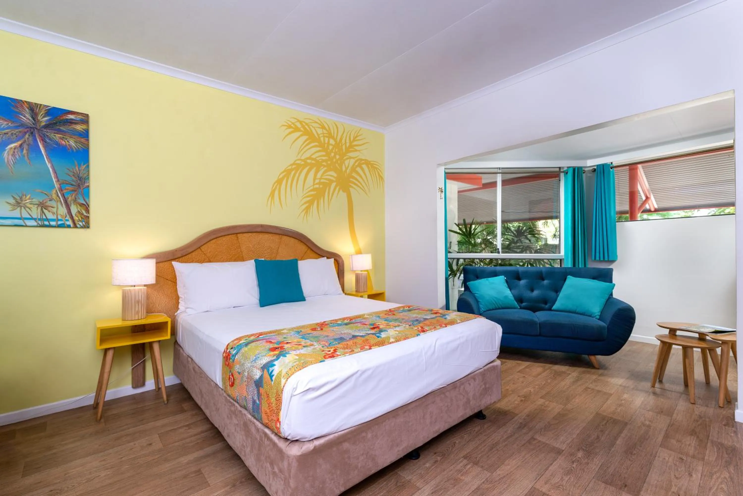 Bed in Port Douglas Motel