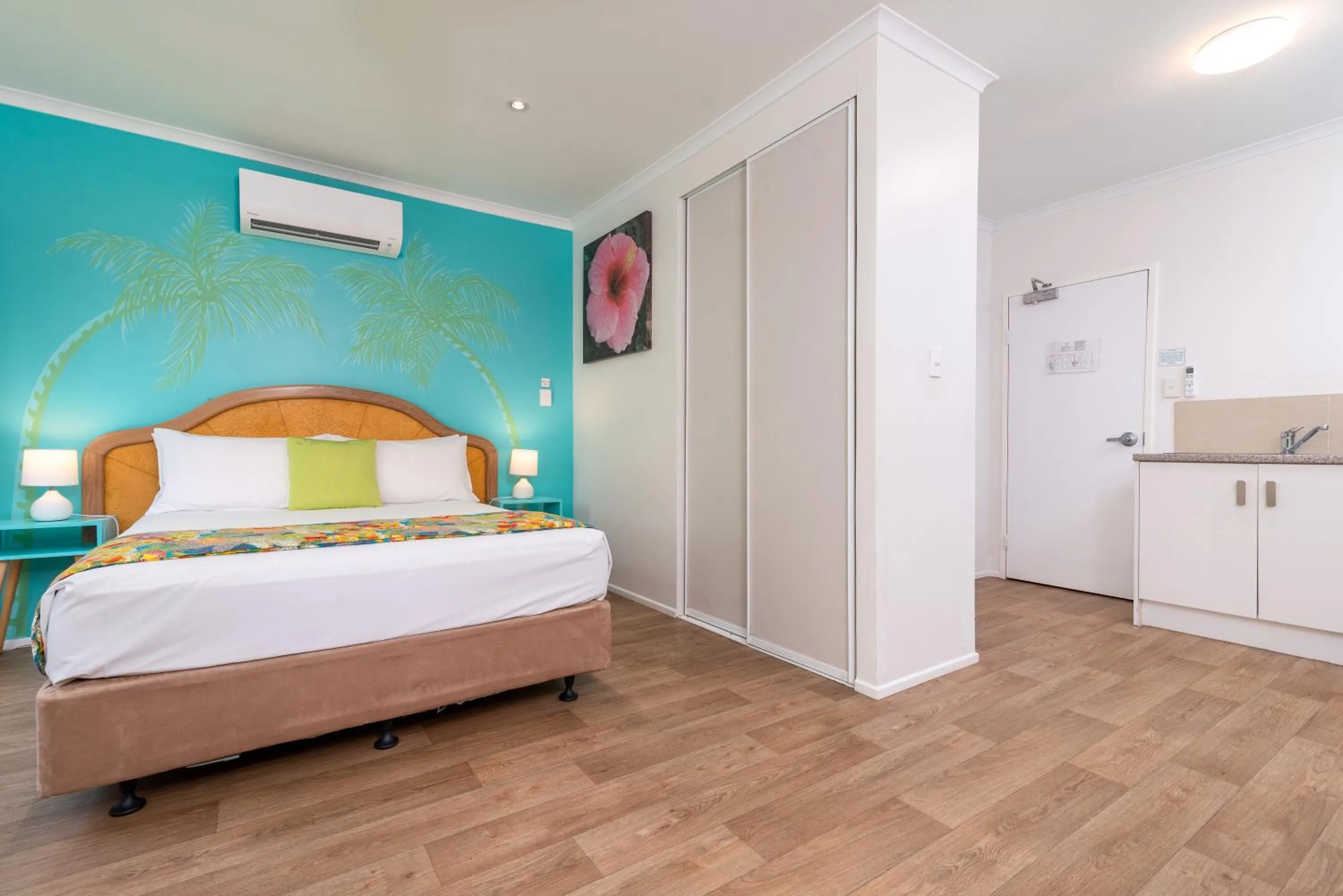 Bed in Port Douglas Motel