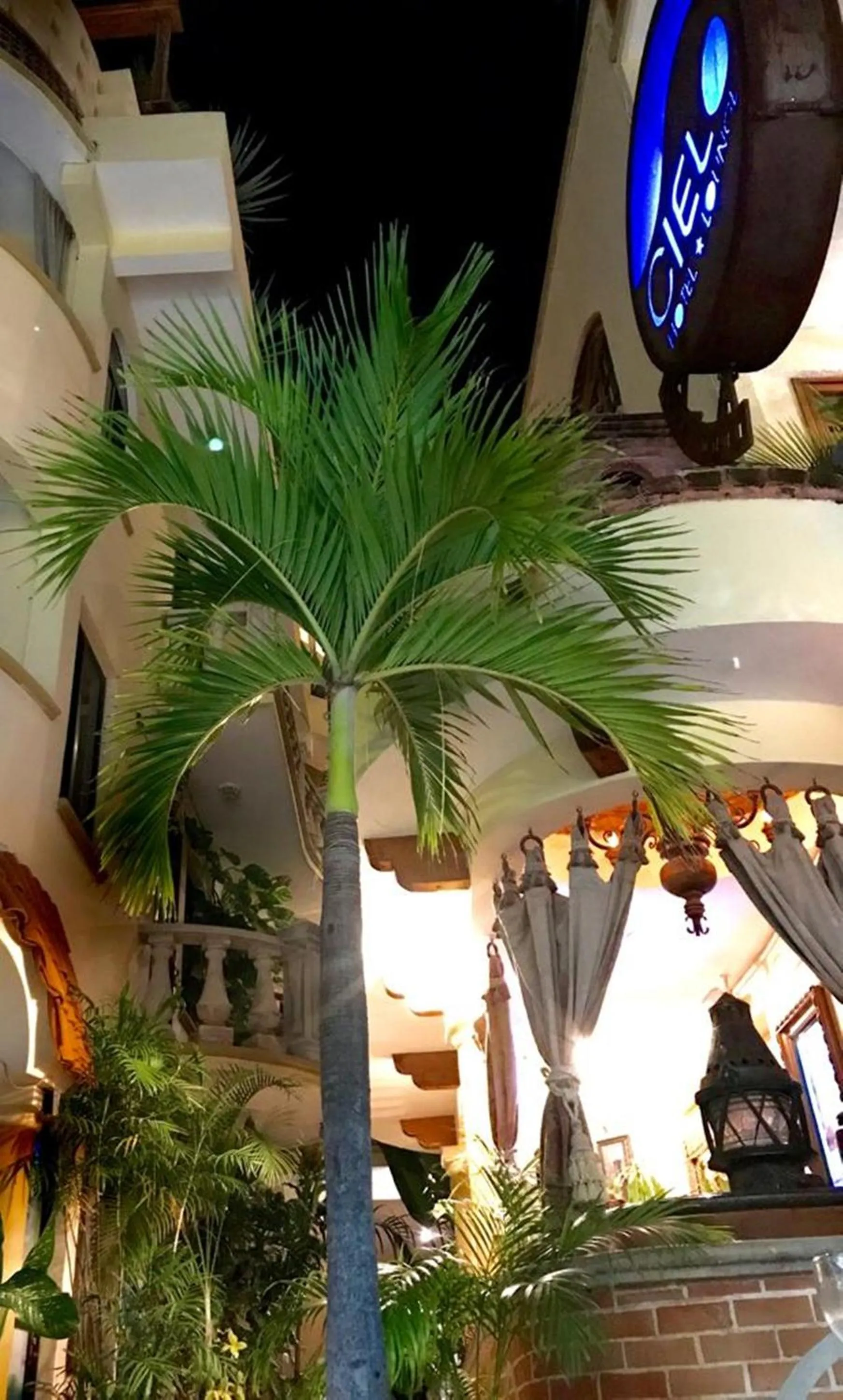 Facade/entrance in Hotel Cielo