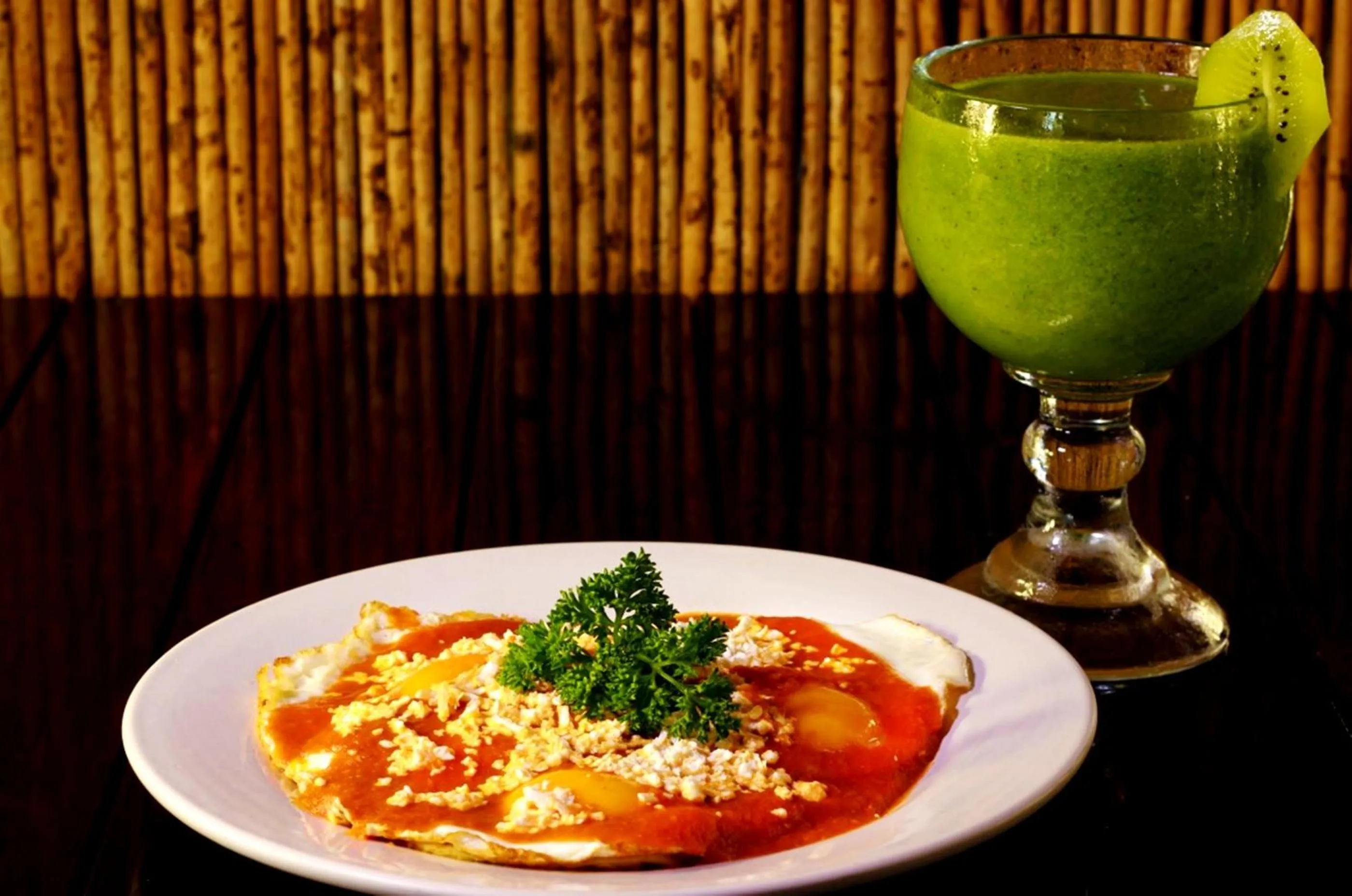 Food close-up in Hotel Cielo