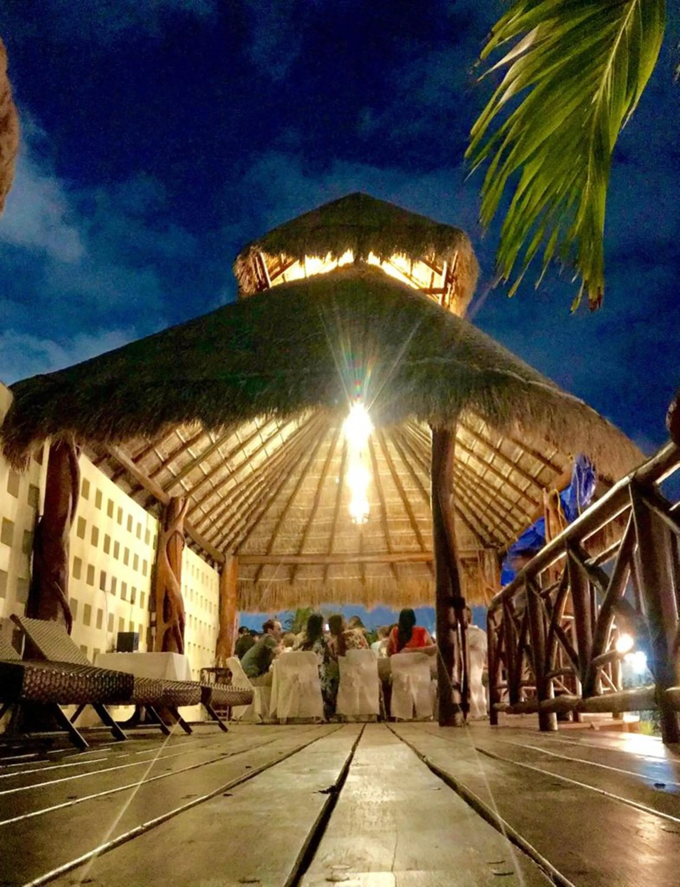 Patio in Hotel Cielo