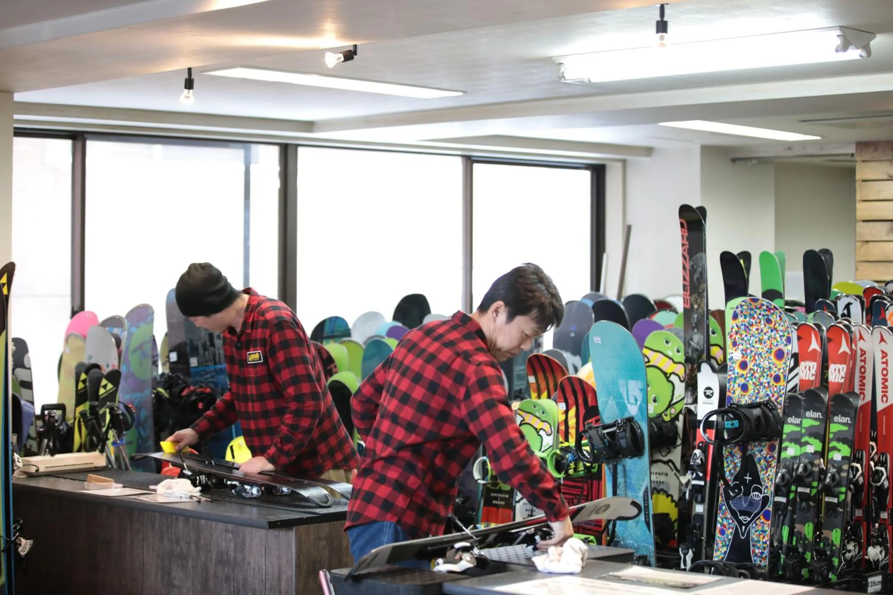 On-site shops in Yuzawa Grand Hotel