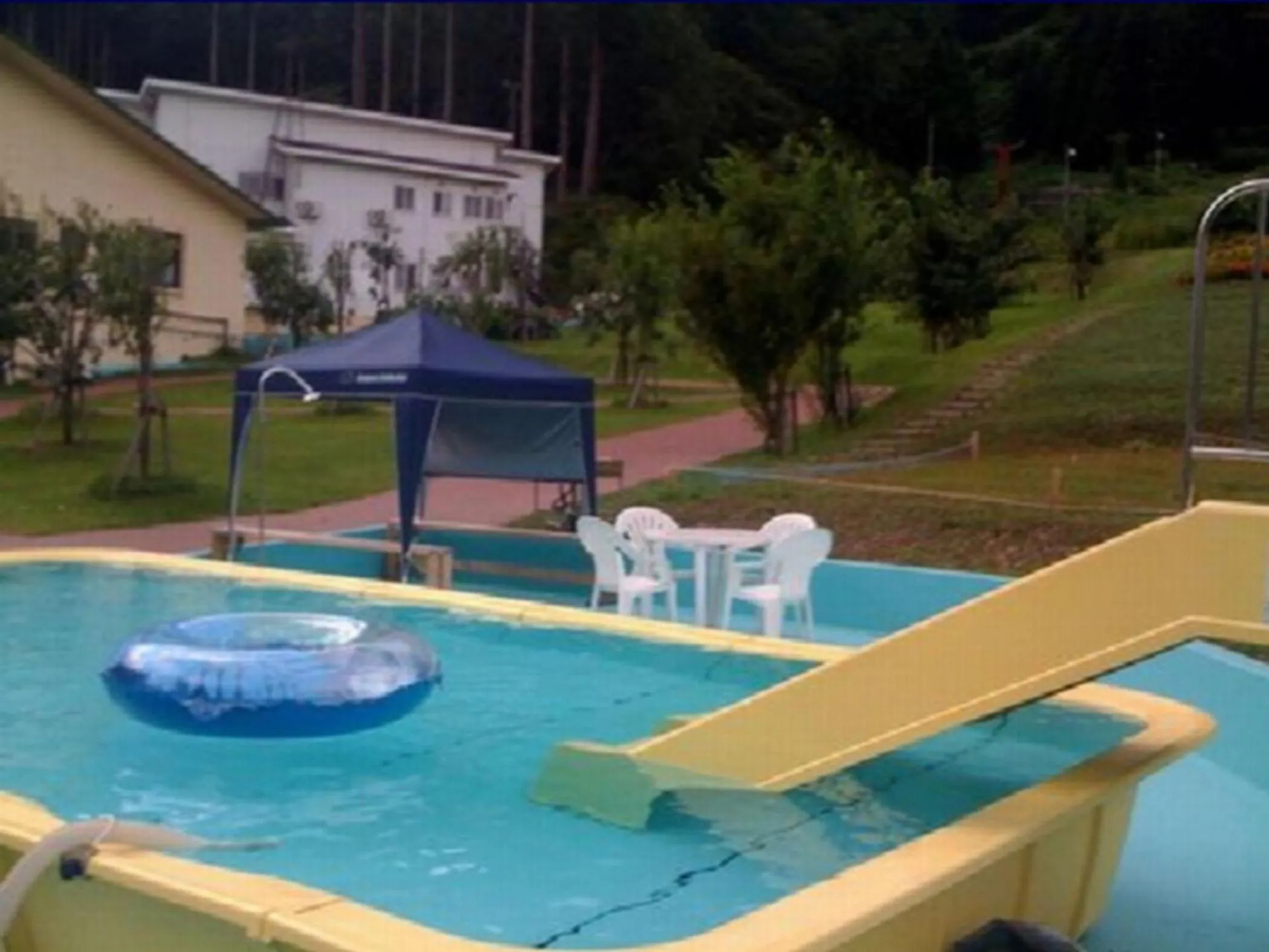 Swimming pool in Yuzawa Grand Hotel
