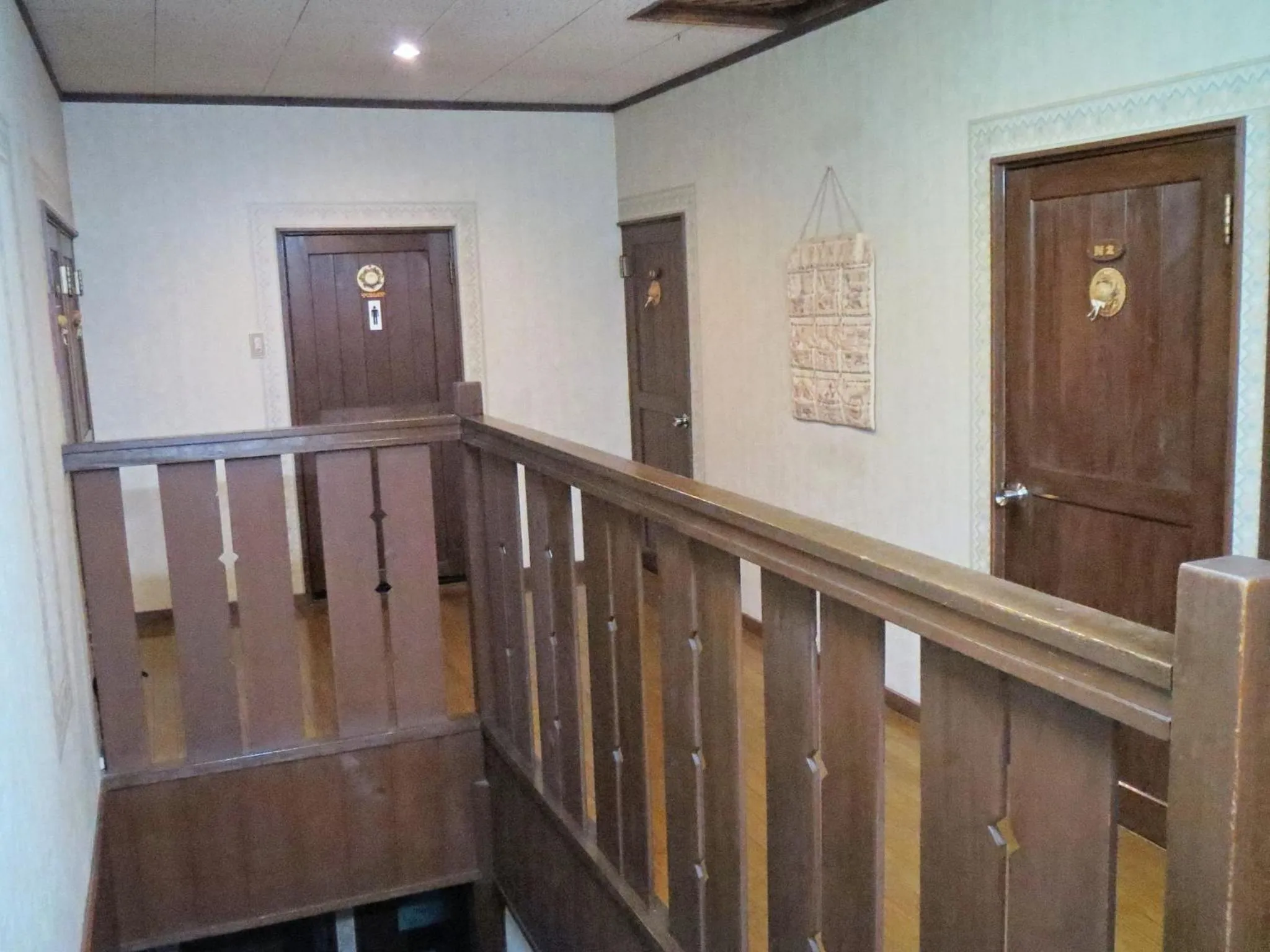 Decorative detail in Pension Marionette