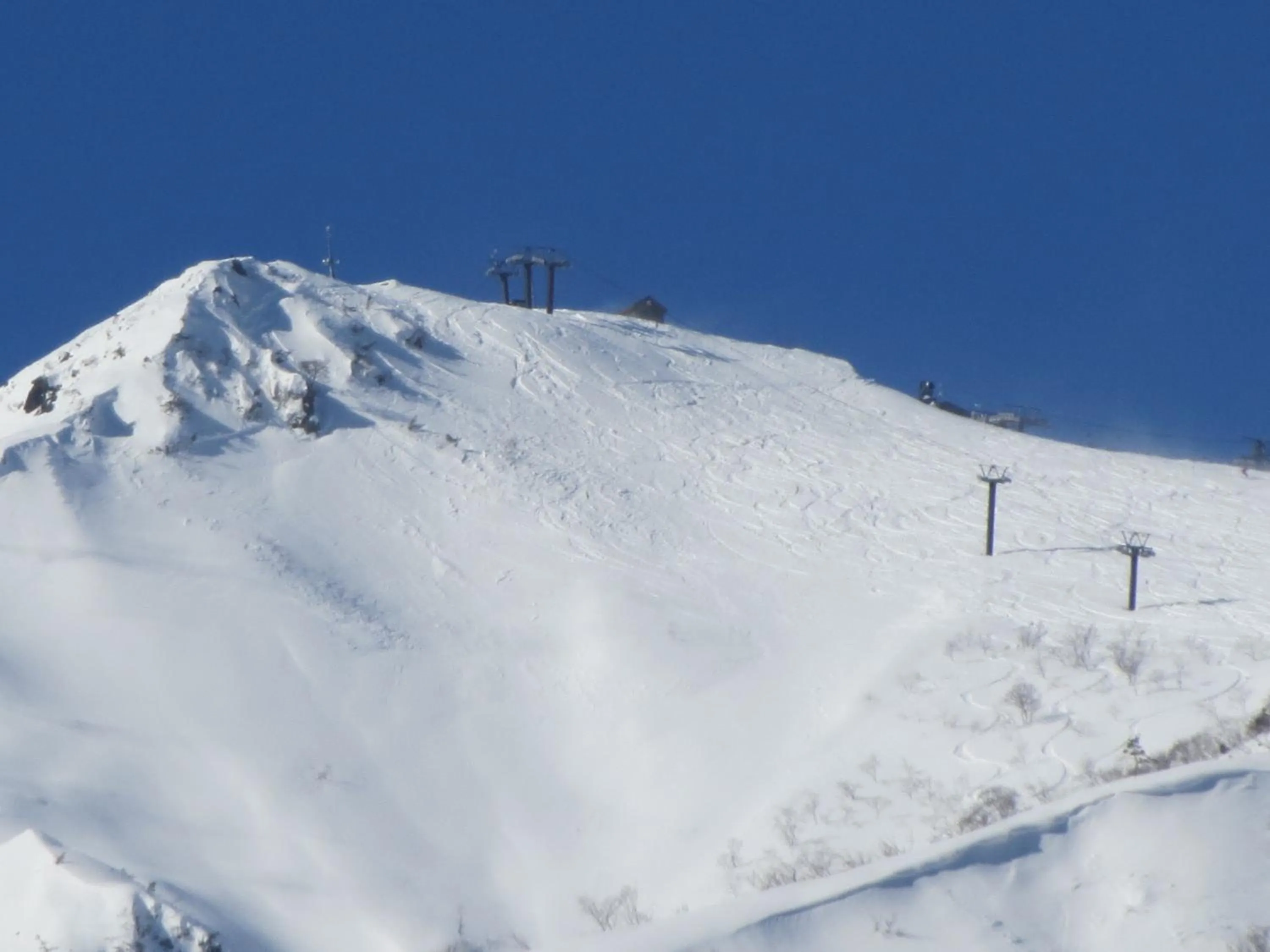 Skiing in Pension Marionette