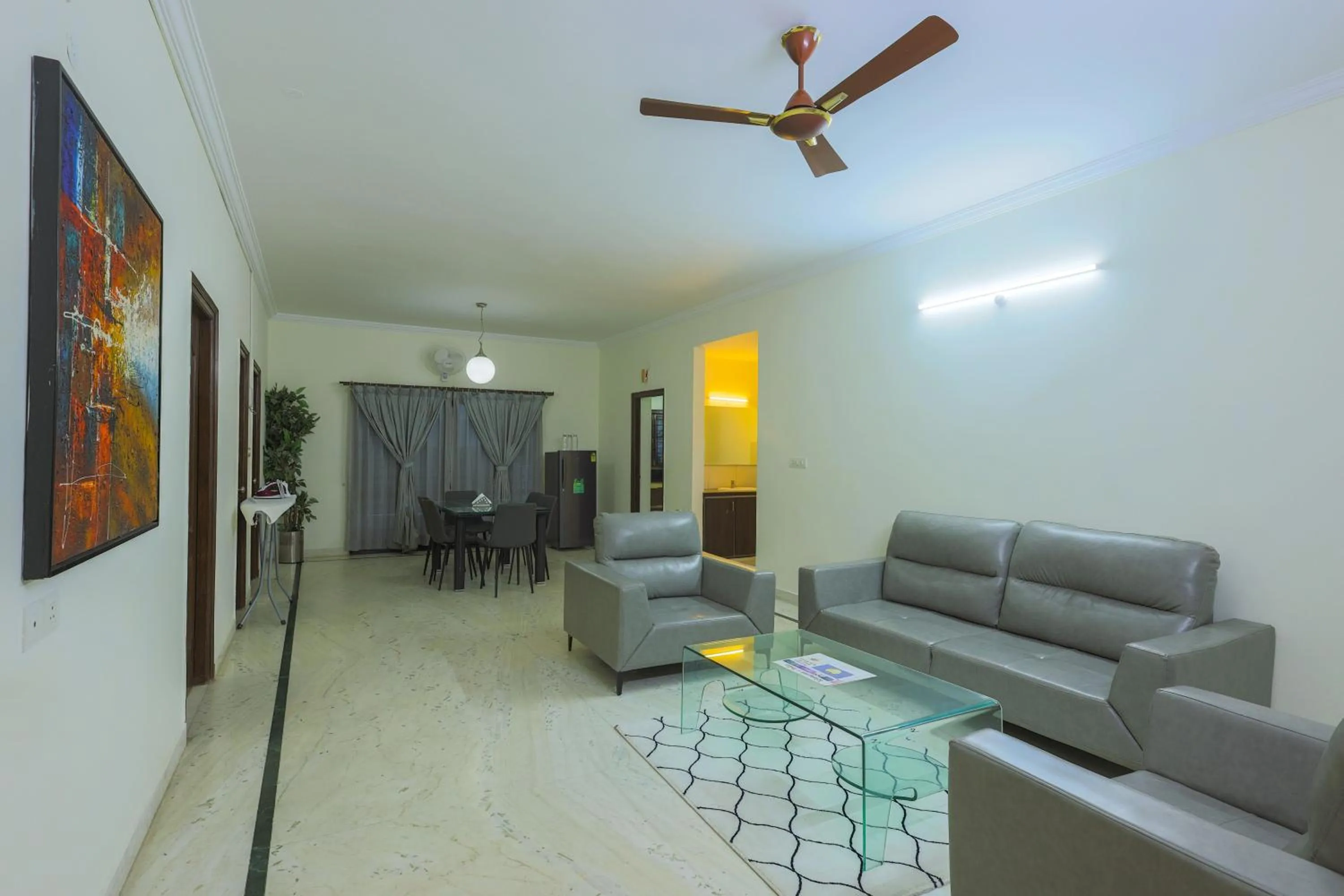 Living room in Hotel Athome & Serviced Apartments by Deccan Serai Hotels