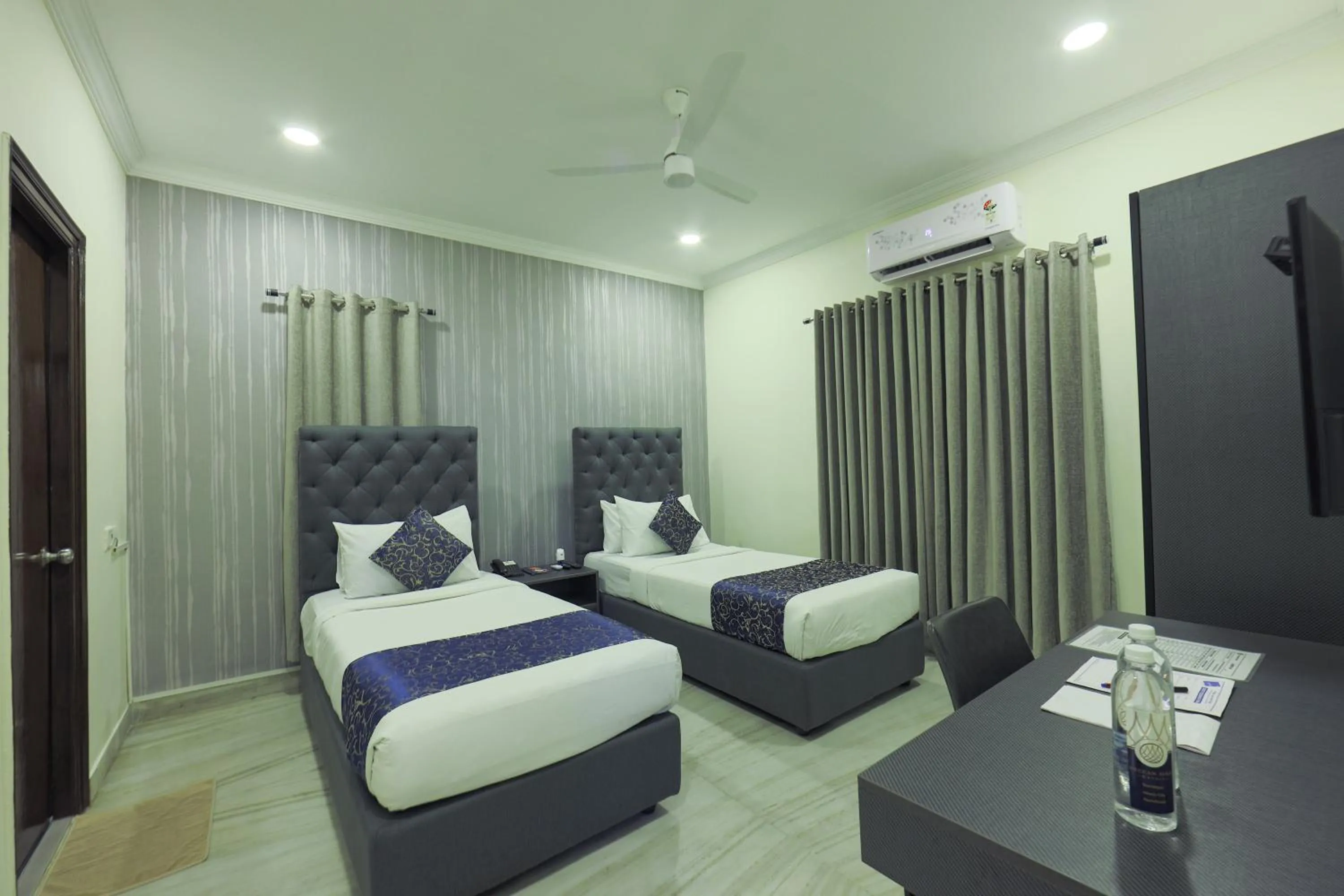 Bedroom, Bed in Hotel Athome & Serviced Apartments by Deccan Serai Hotels