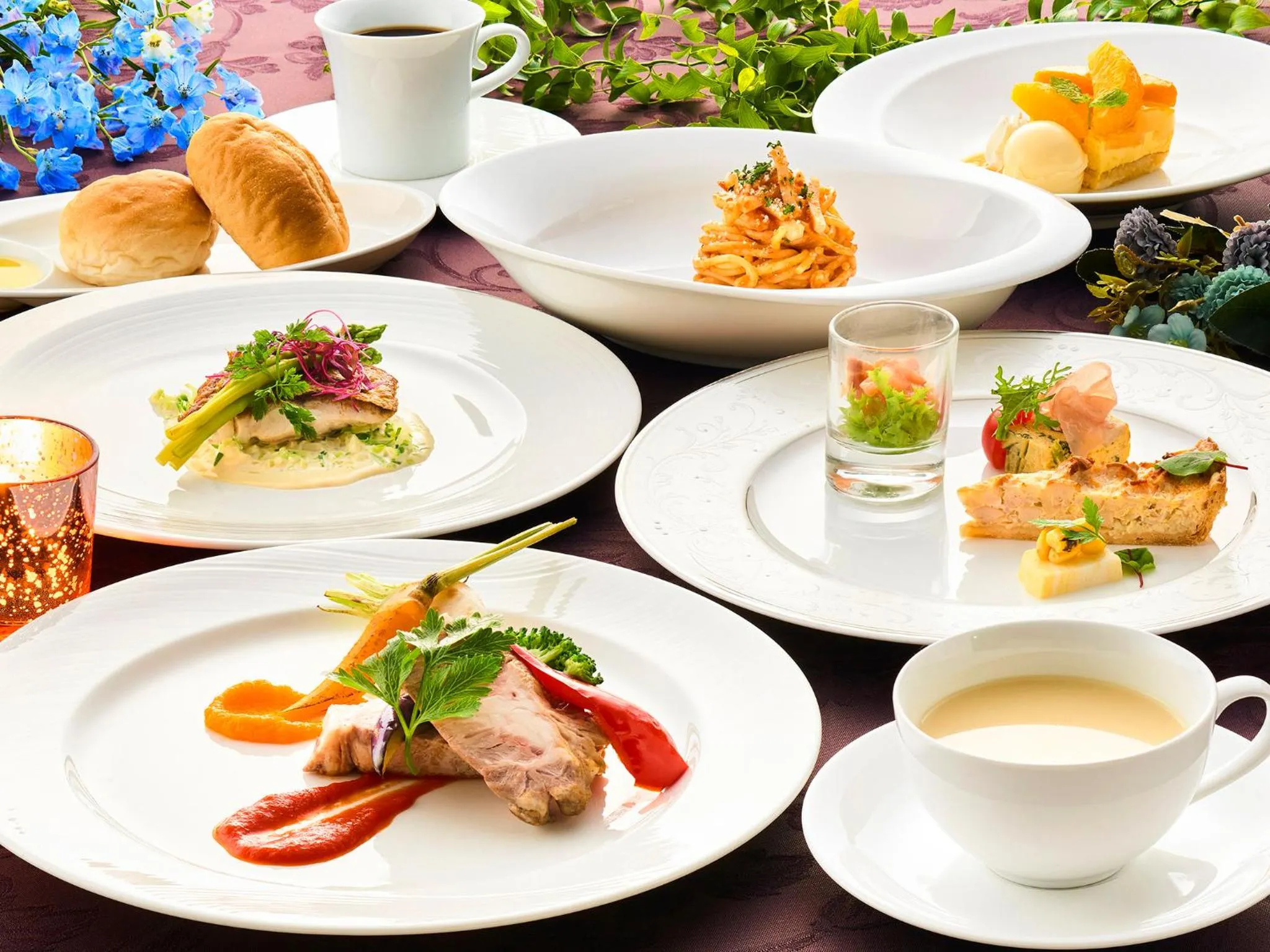 Food in Hotel Flags Kuju Kusima