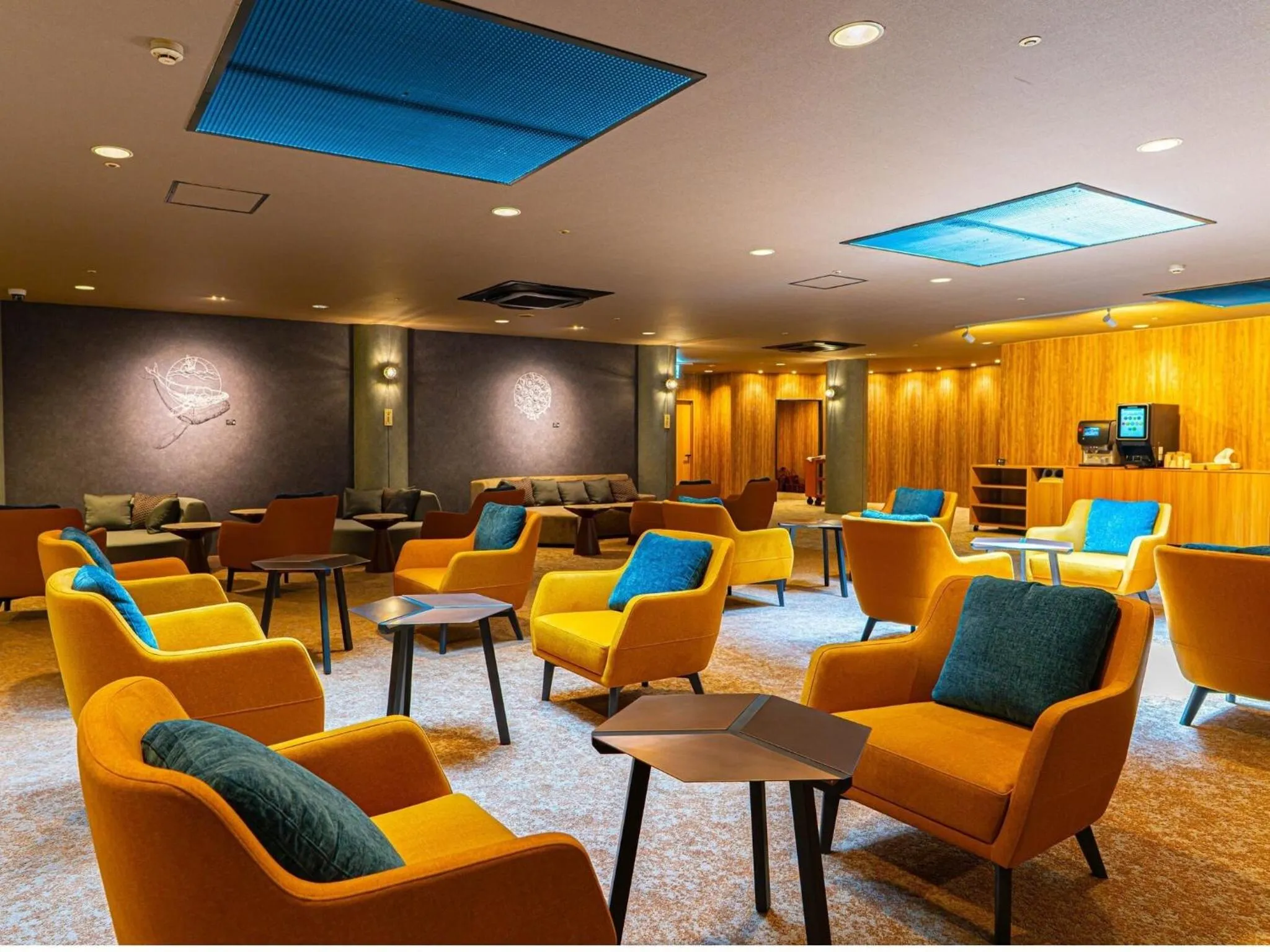 Lounge or bar in Hotel Flags Sasebo KujuKusima