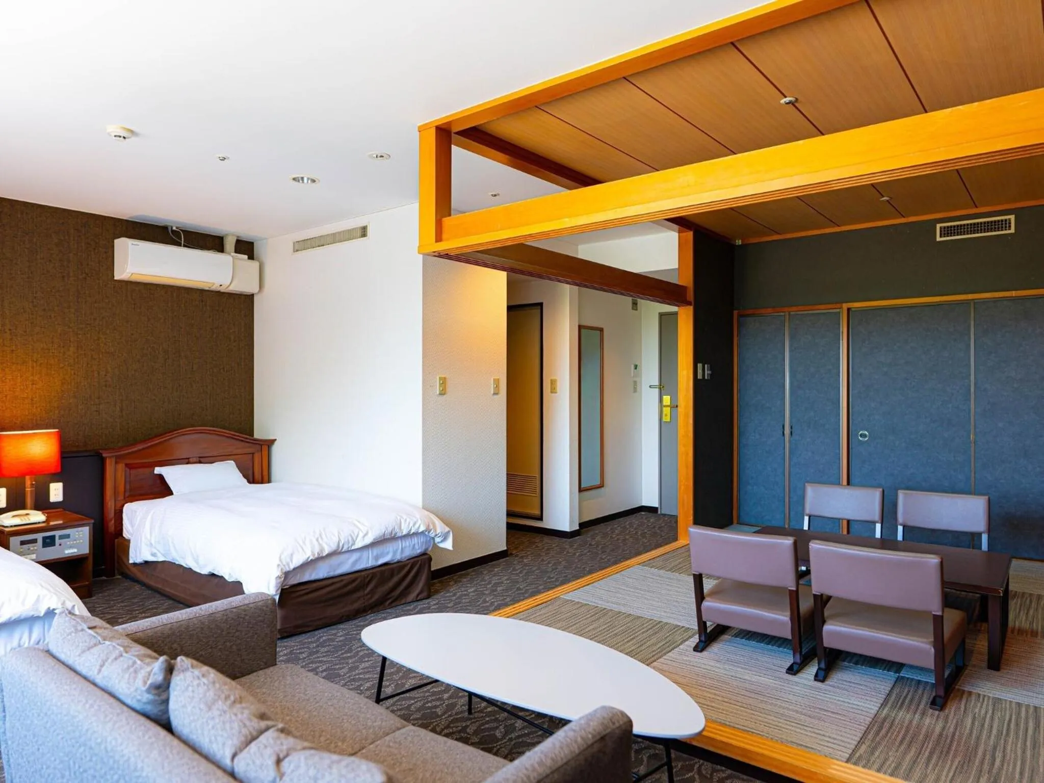 Bed in Hotel Flags Sasebo KujuKusima